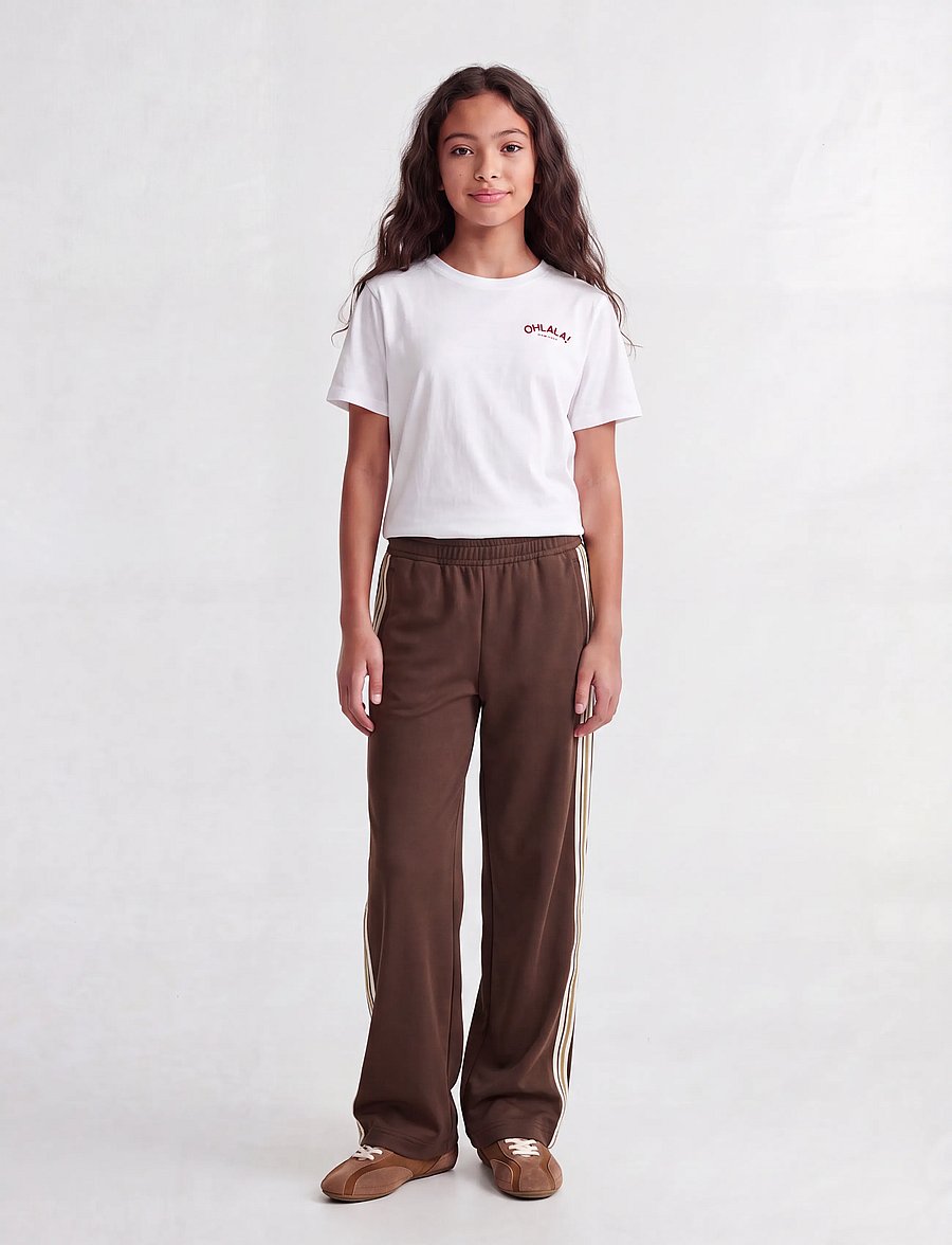 JJXX Kids - JXSKY ESME WIDE PANTS PNT GRL - jogginghosen - demitasse - 4