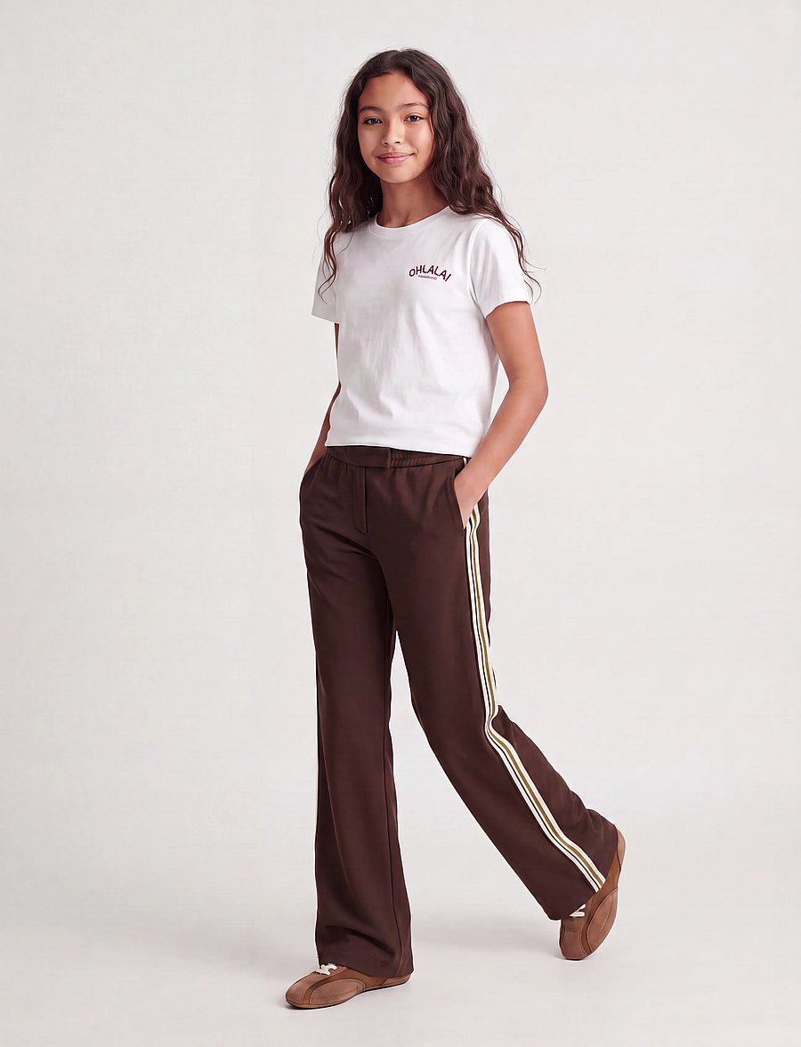 JJXX Kids - JXSKY ESME WIDE PANTS PNT GRL - jogginghosen - demitasse - 5