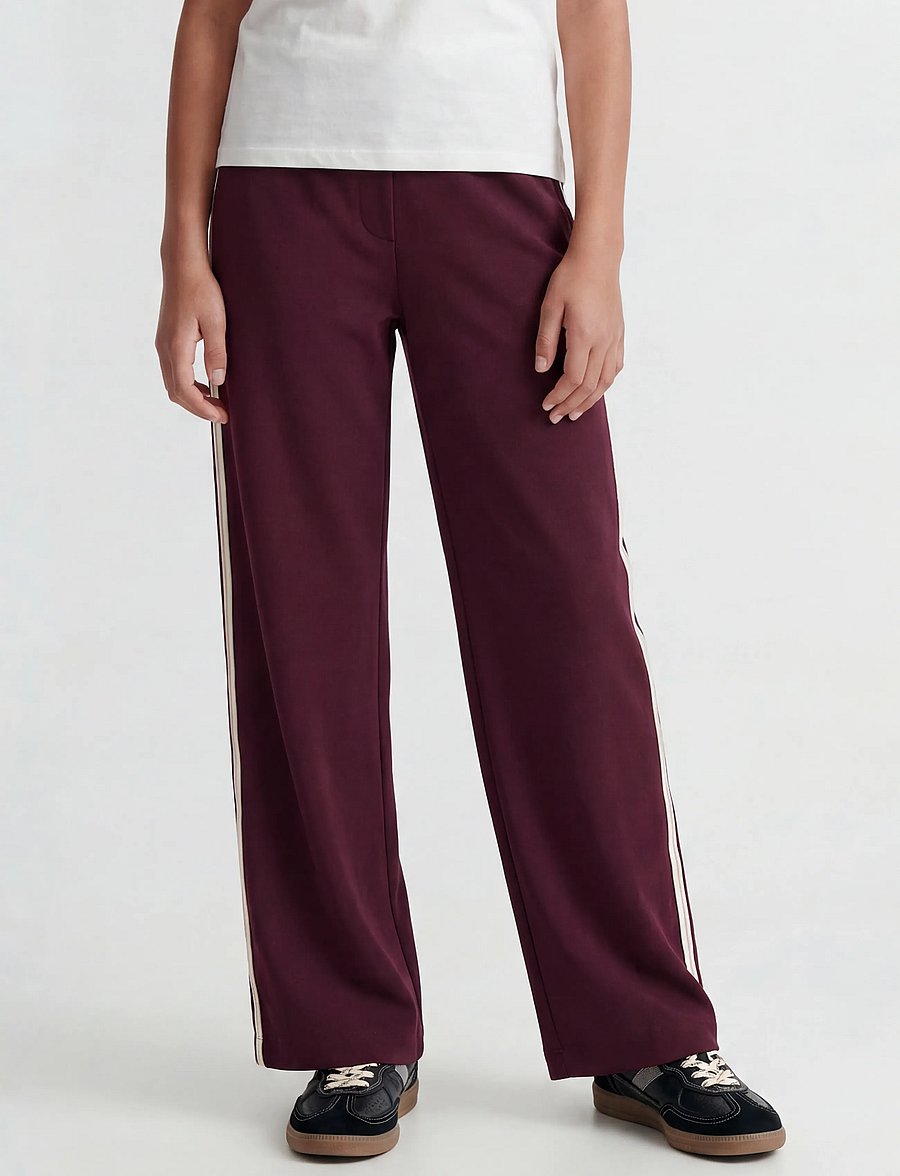JJXX Kids - JXSKY ESME WIDE PANTS PNT GRL - sweatpants - winetasting - 0