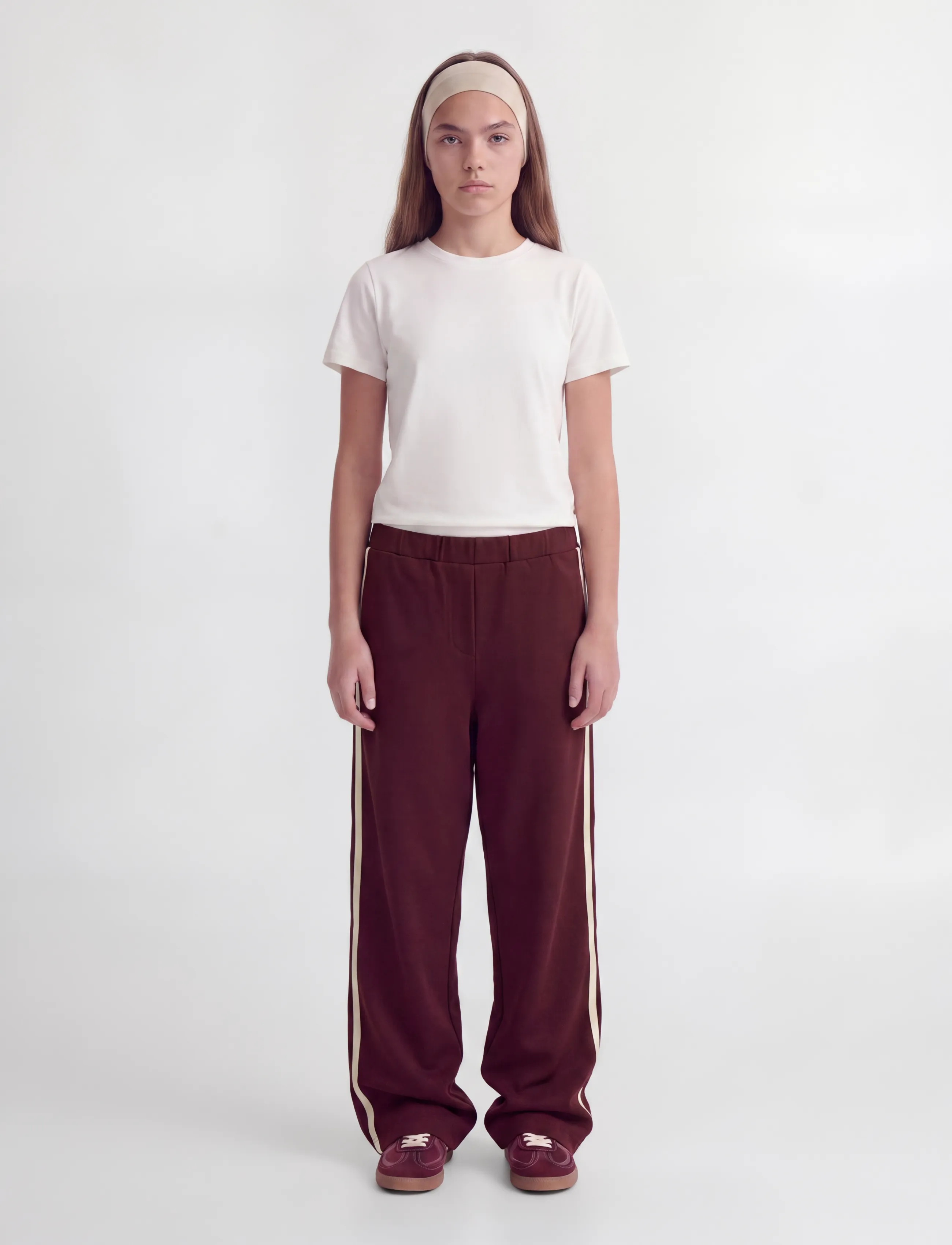 JJXX Kids - JXSKY ESME WIDE PANTS PNT GRL - herbstliche kleidung - winetasting - 4