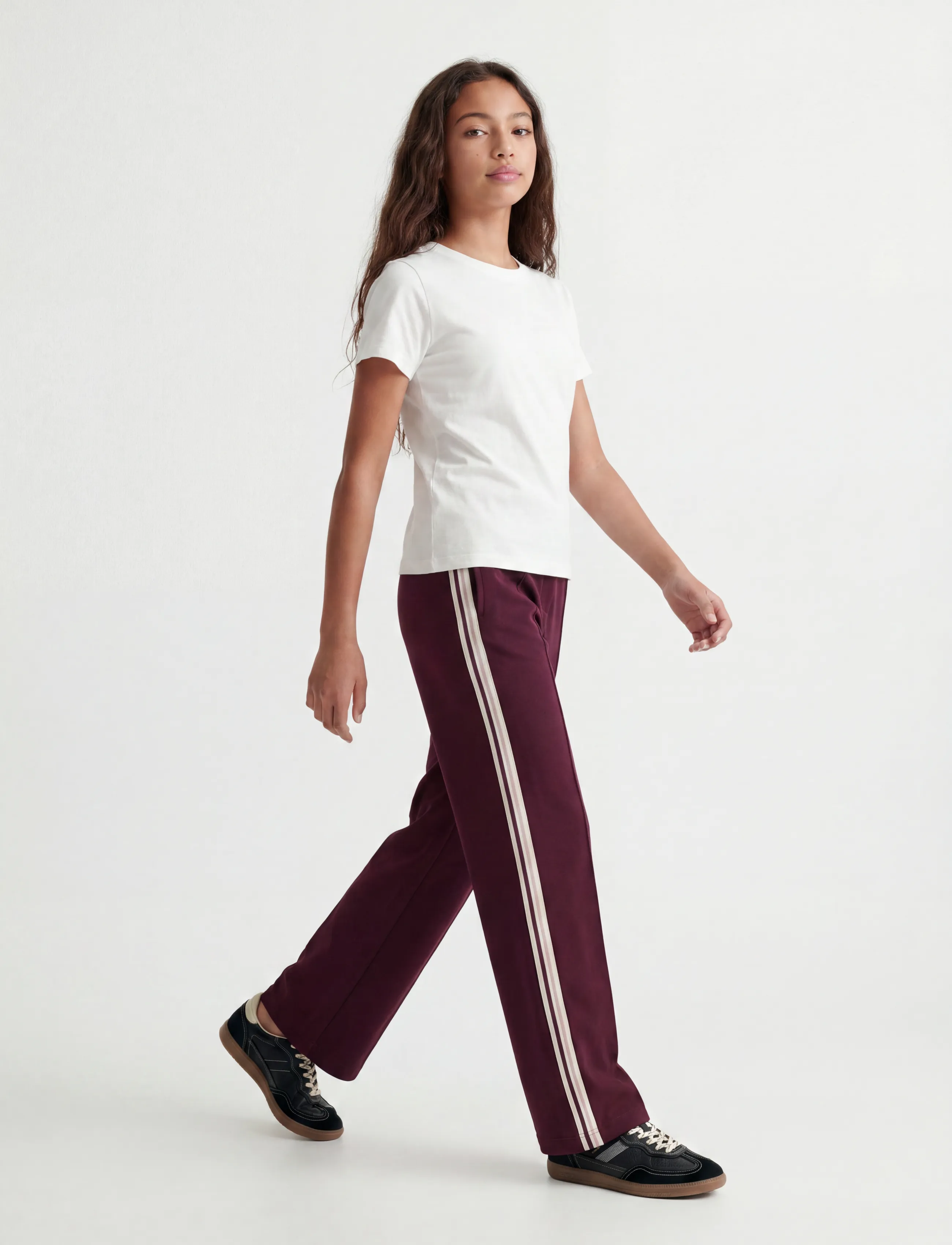 JJXX Kids - JXSKY ESME WIDE PANTS PNT GRL - sweatpants - winetasting - 5