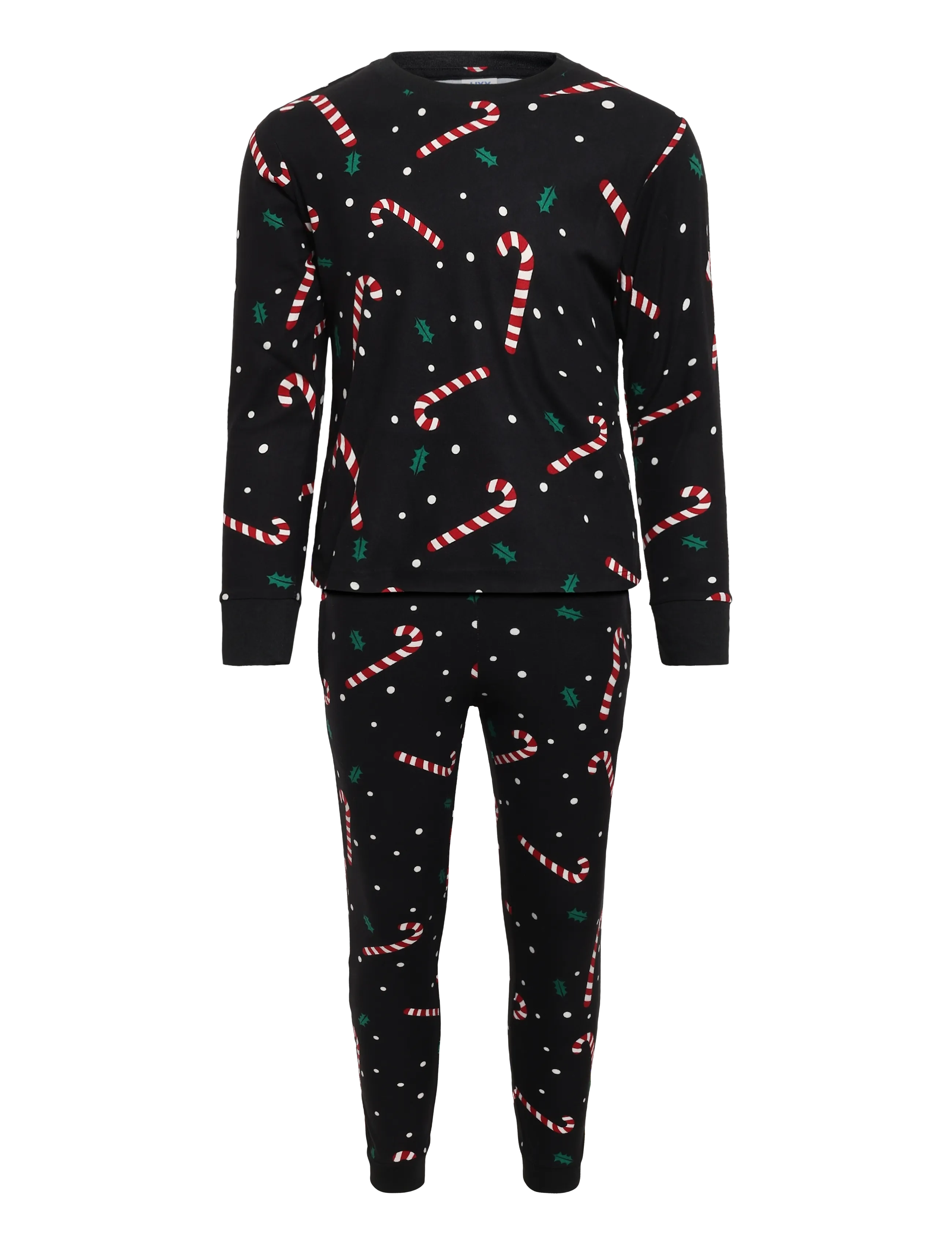 JJXX Kids JXTRINE PRINTED LOUNGE SET W GRL - Kleidung - BLACK / black