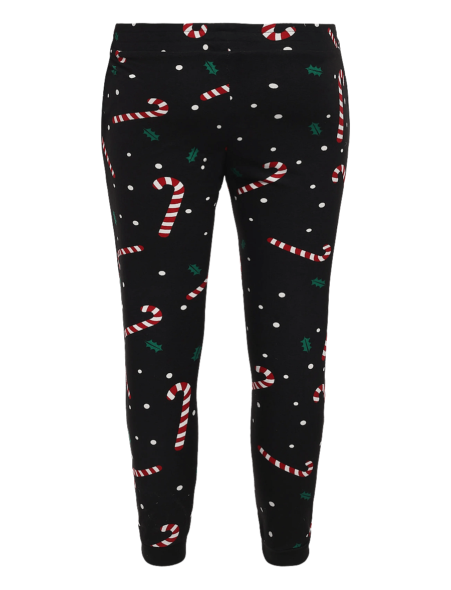 JJXX Kids - JXTRINE PRINTED LOUNGE SET W GRL - rinkiniai - black - 3