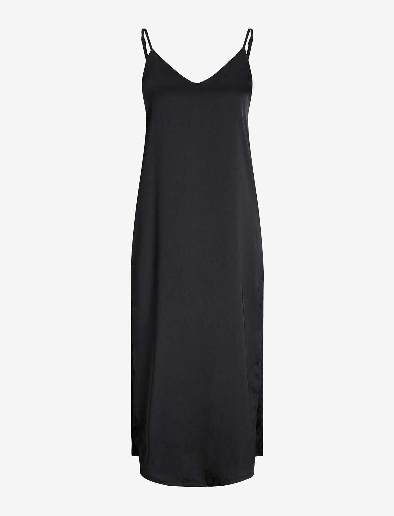 JJXX - JXCLEO SATIN DRESS WVN NOOS - sukienki na ramiączkach - black - 0