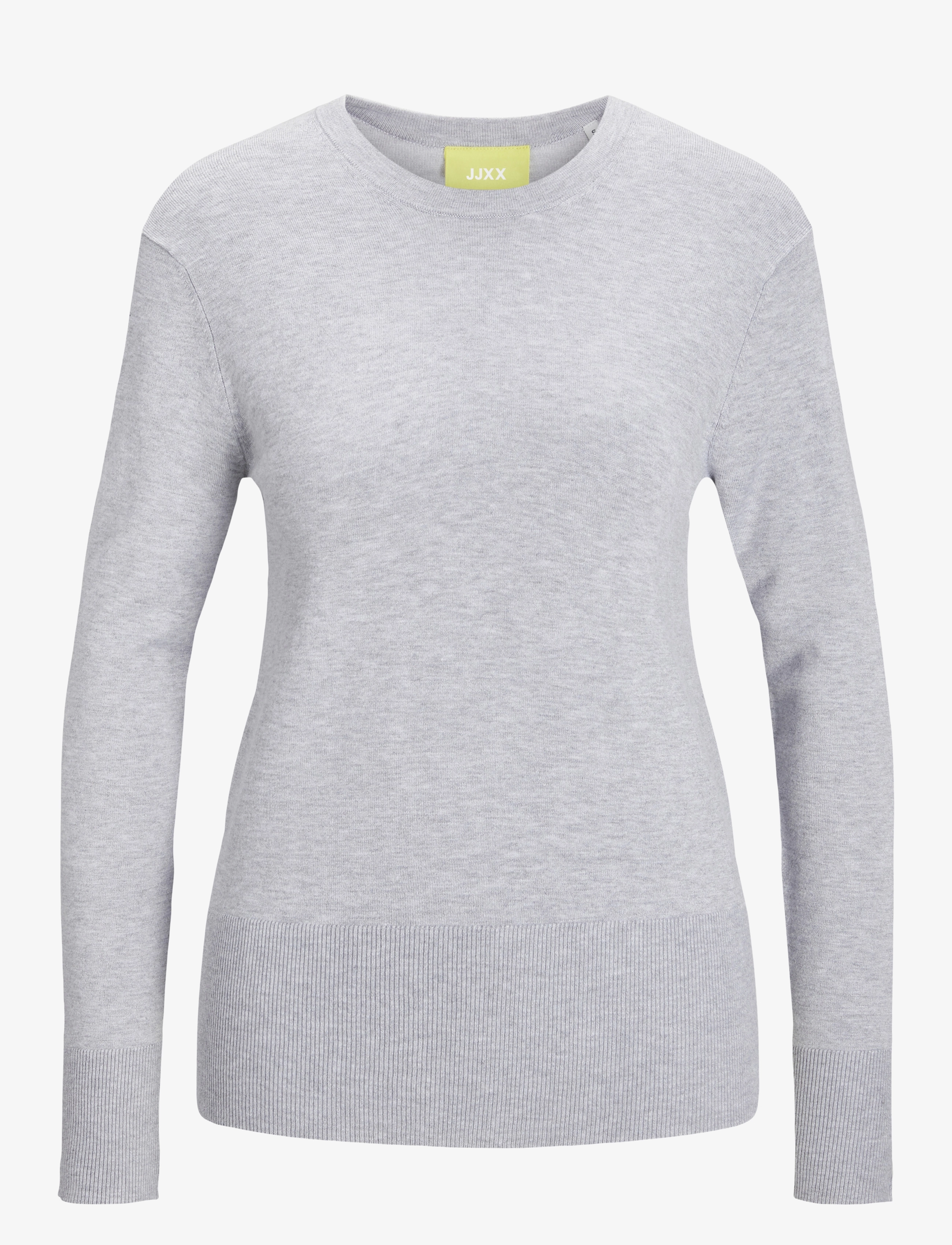 JJXX JXLARA SOFT CREW NECK KNIT SN - JJXX - LIGHT GREY MELANGE / grey