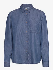 JJXX - JXCORA REGULAR CHAMBRAY SHIRT NOOS - overhemden met lange mouwen - medium blue denim - 0