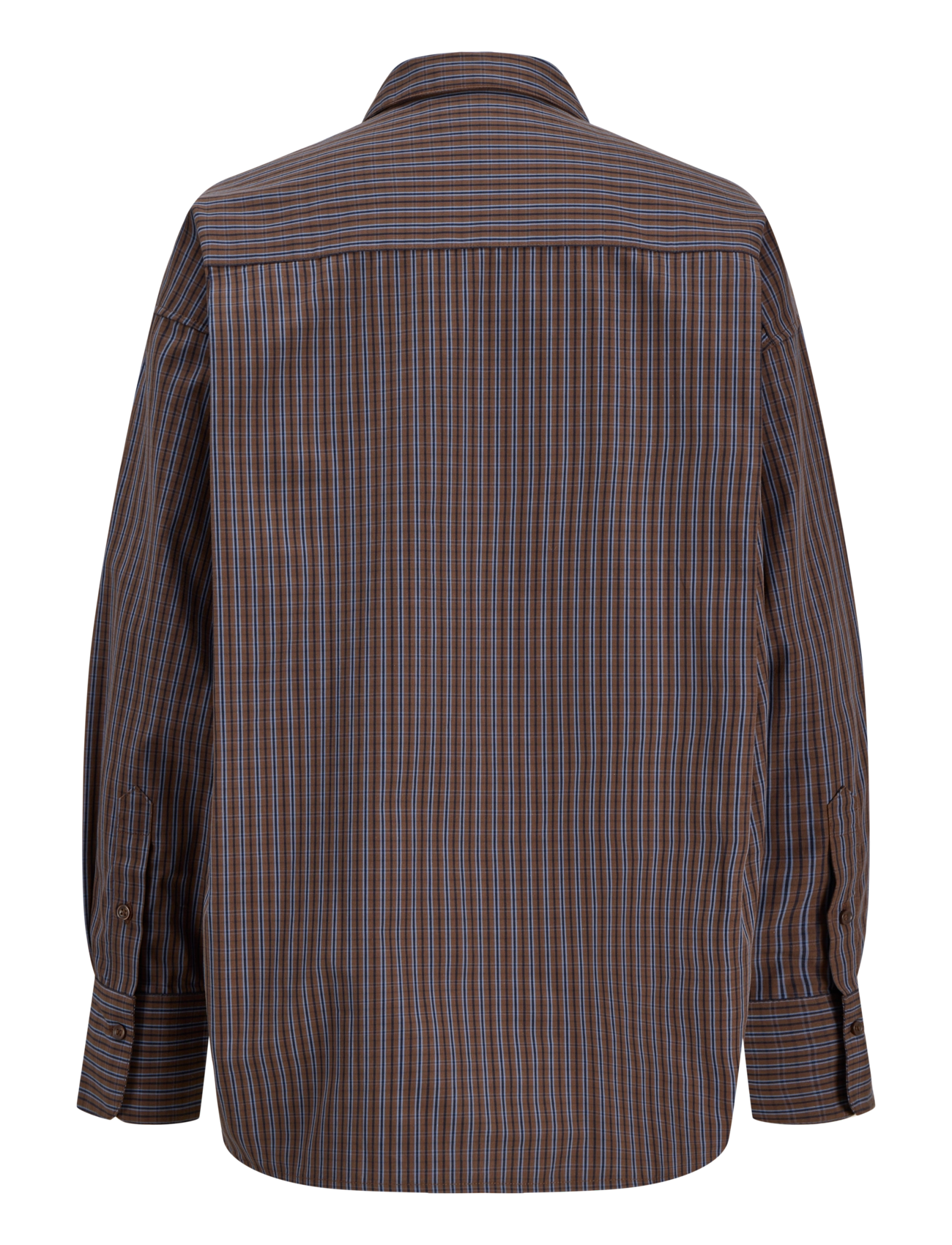 JJXX - JXJAMIE LS RELAXED POPLIN SHIRT WVN NOOS - långärmade skjortor - carafe - 1