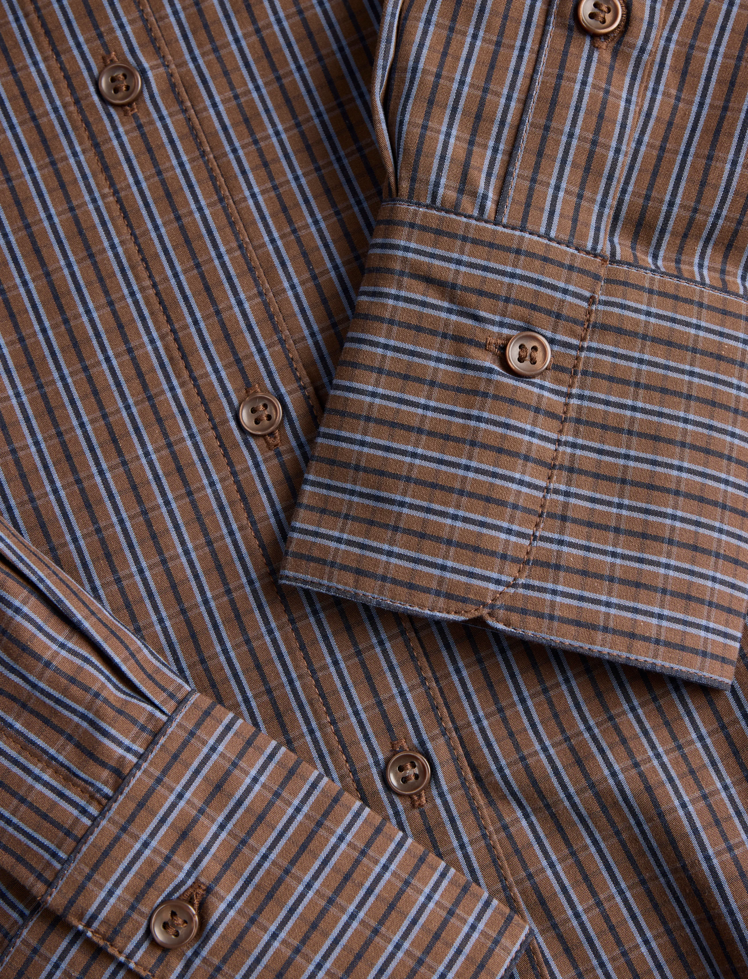 JJXX - JXJAMIE LS RELAXED POPLIN SHIRT WVN NOOS - långärmade skjortor - carafe - 2