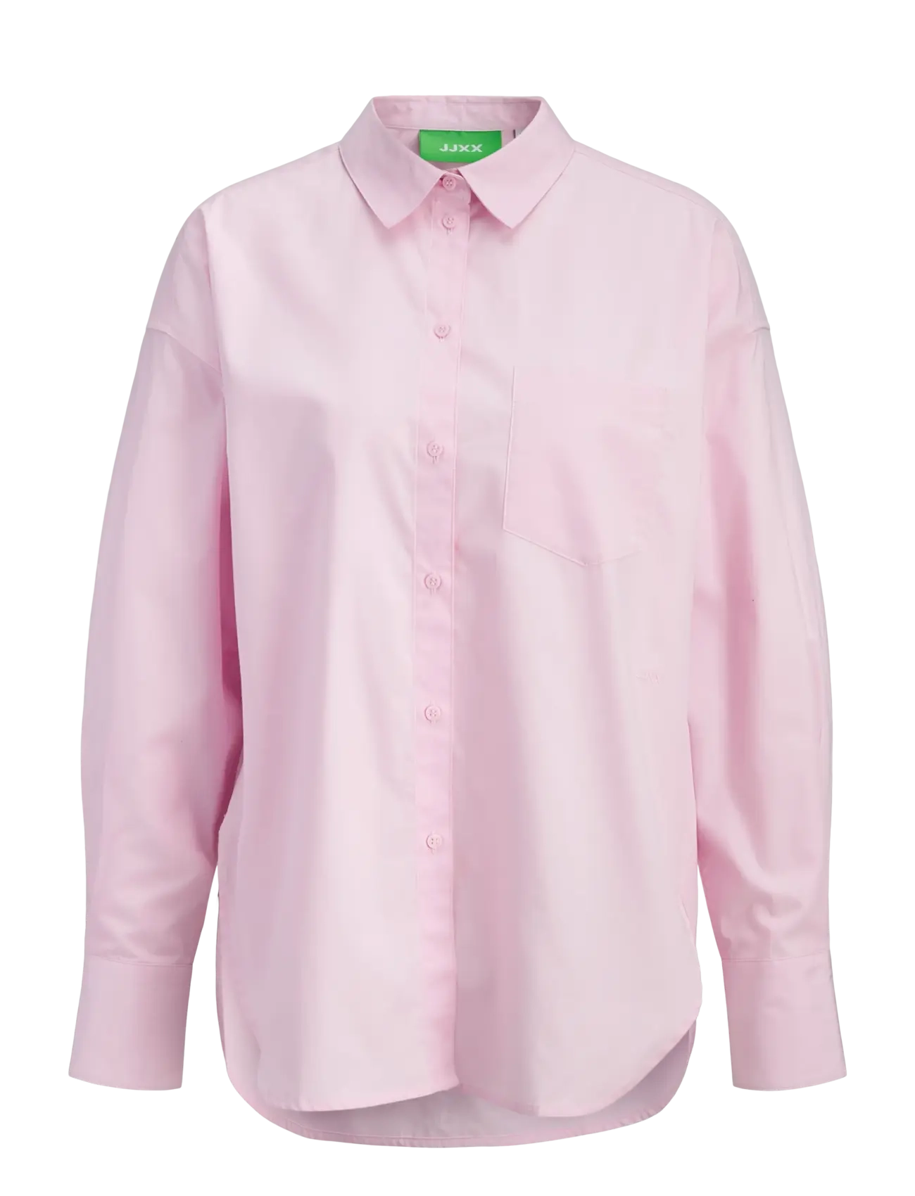 JJXX JXJAMIE LS RELAXED POPLIN SHIRT WVN NOOS - JJXX - PINK LADY / pink/rose