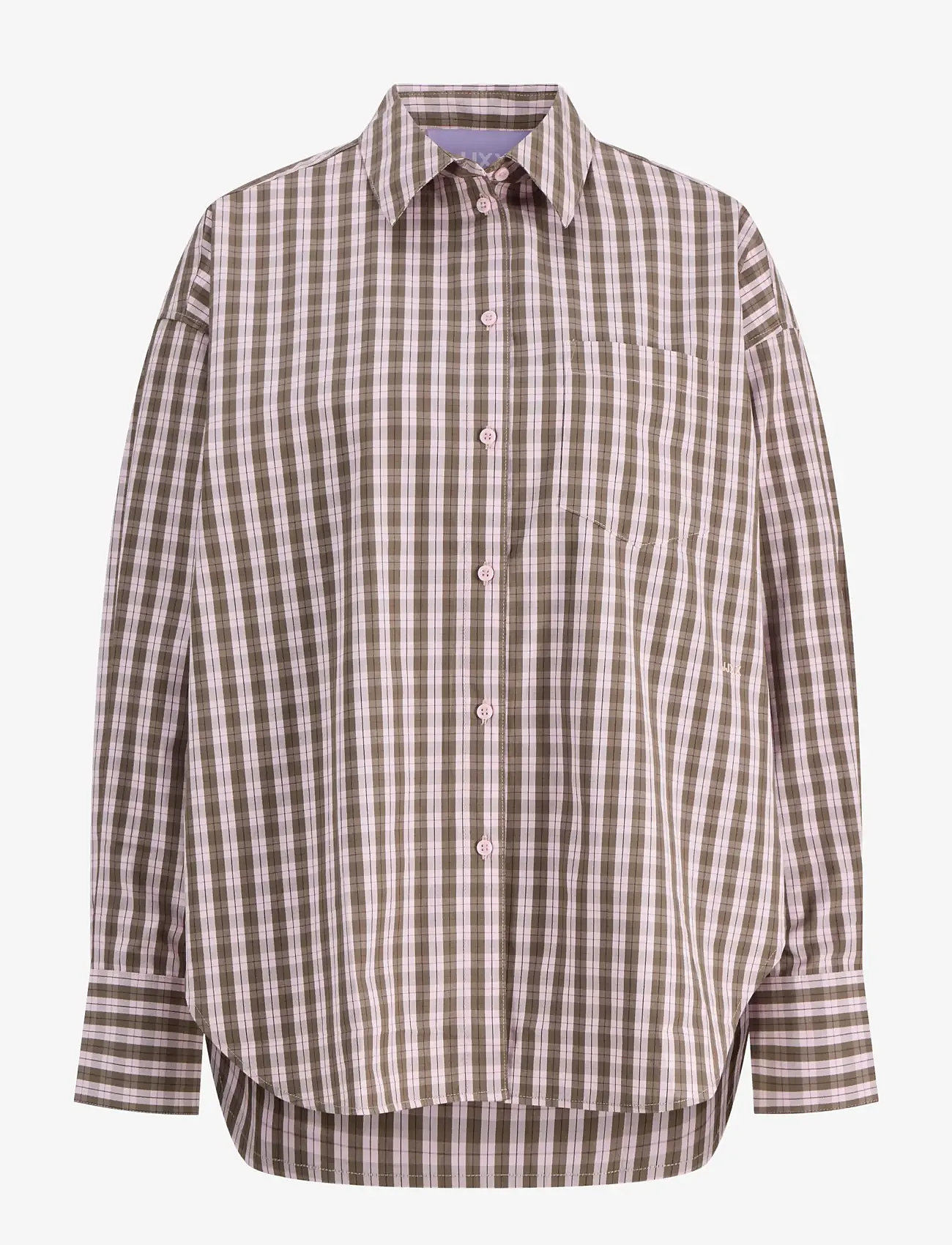 JJXX - JXJAMIE LS RELAXED POPLIN SHIRT WVN NOOS - langärmlige hemden - pink lady - 1