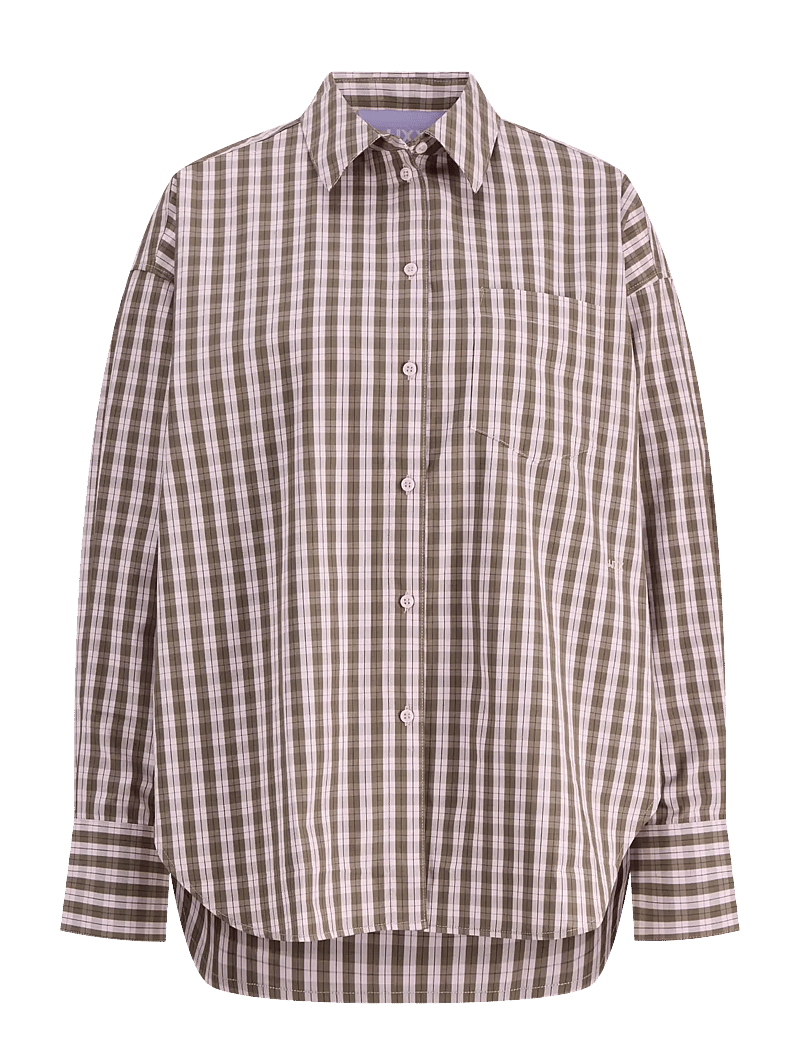 JJXX - JXJAMIE LS RELAXED POPLIN SHIRT WVN NOOS - langärmlige hemden - pink lady - 1