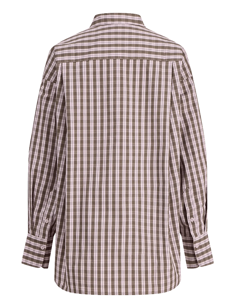 JJXX - JXJAMIE LS RELAXED POPLIN SHIRT WVN NOOS - langärmlige hemden - pink lady - 2