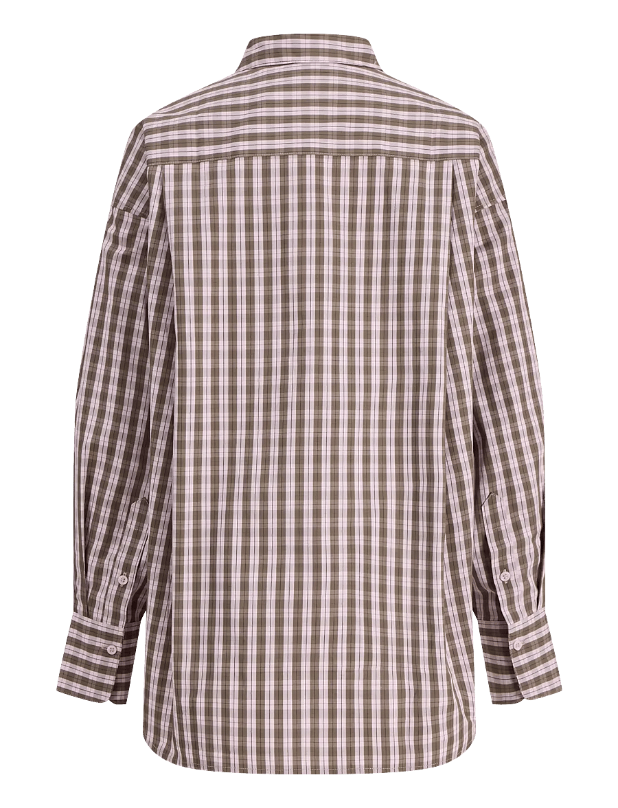 JJXX - JXJAMIE LS RELAXED POPLIN SHIRT WVN NOOS - langärmlige hemden - pink lady - 2