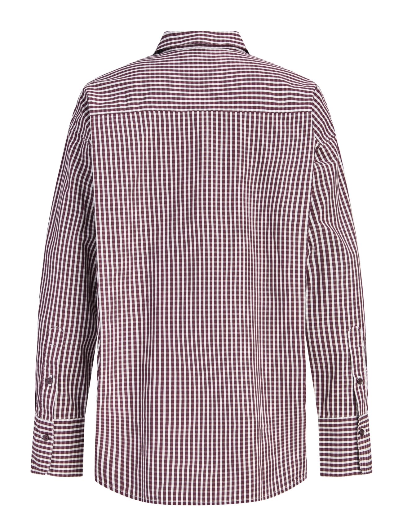 JJXX - JXJAMIE LS RELAXED POPLIN SHIRT WVN NOOS - long-sleeved shirts - winetasting - 2