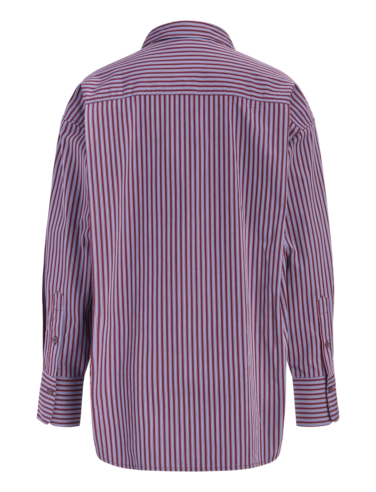 JJXX - JXJAMIE LS RELAXED POPLIN SHIRT WVN NOOS - langärmlige hemden - winetasting - 2