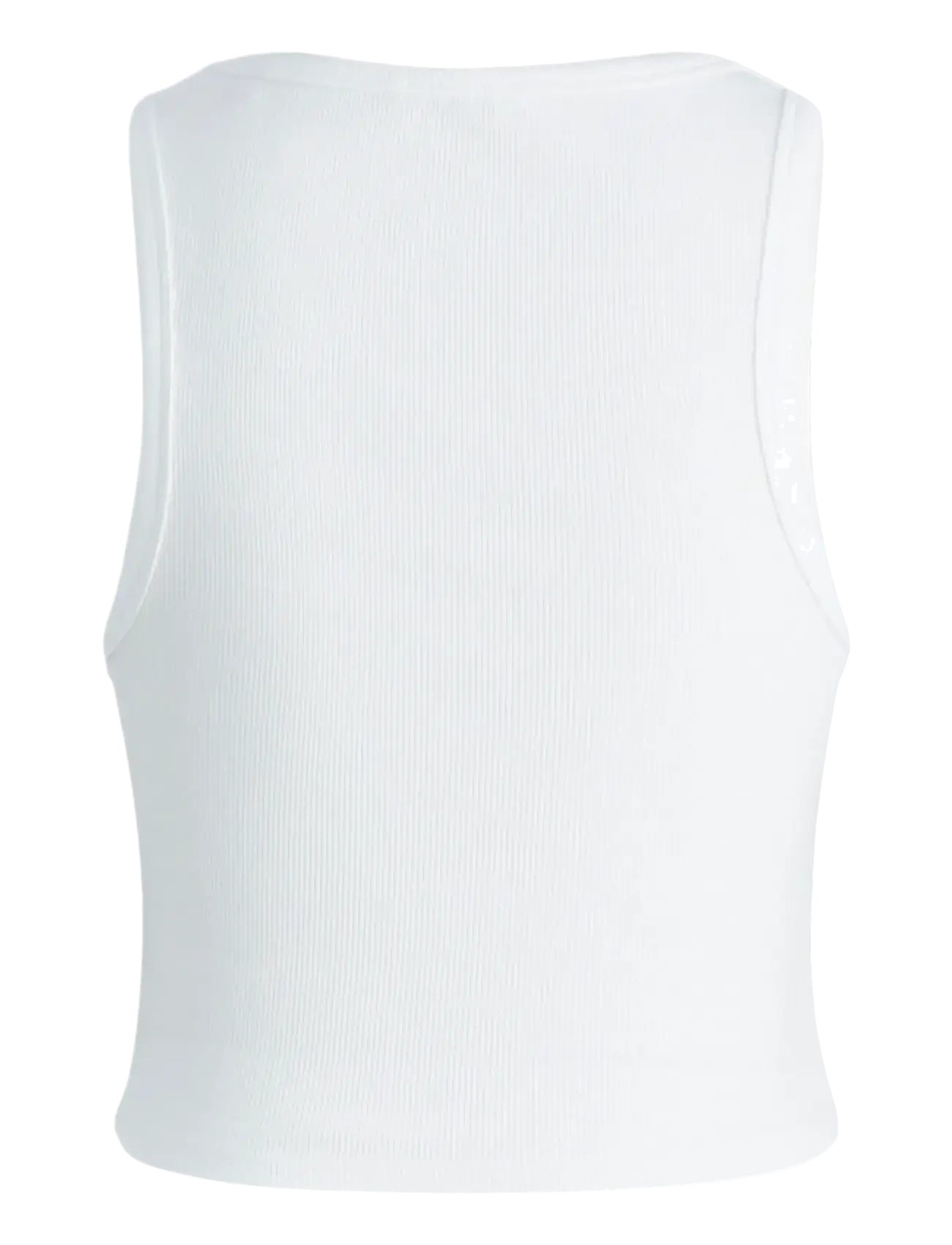 JJXX - JXFALLON STR SL RIB TOP JRS NOOS - laveste priser - bright white - 2