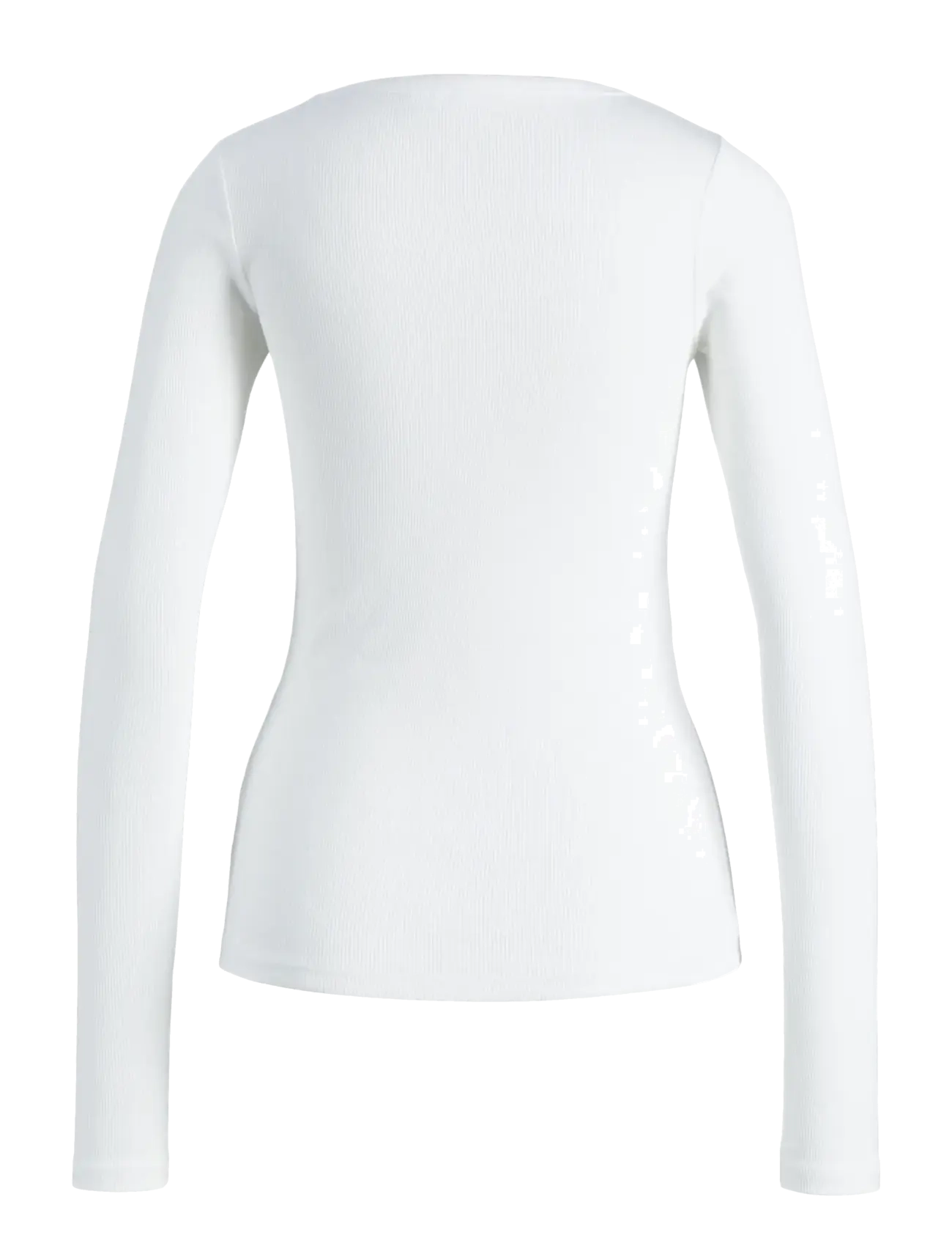 JJXX - JXFREYA STR LS RIB TEE JRS NOOS - die niedrigsten preise - bright white - 2