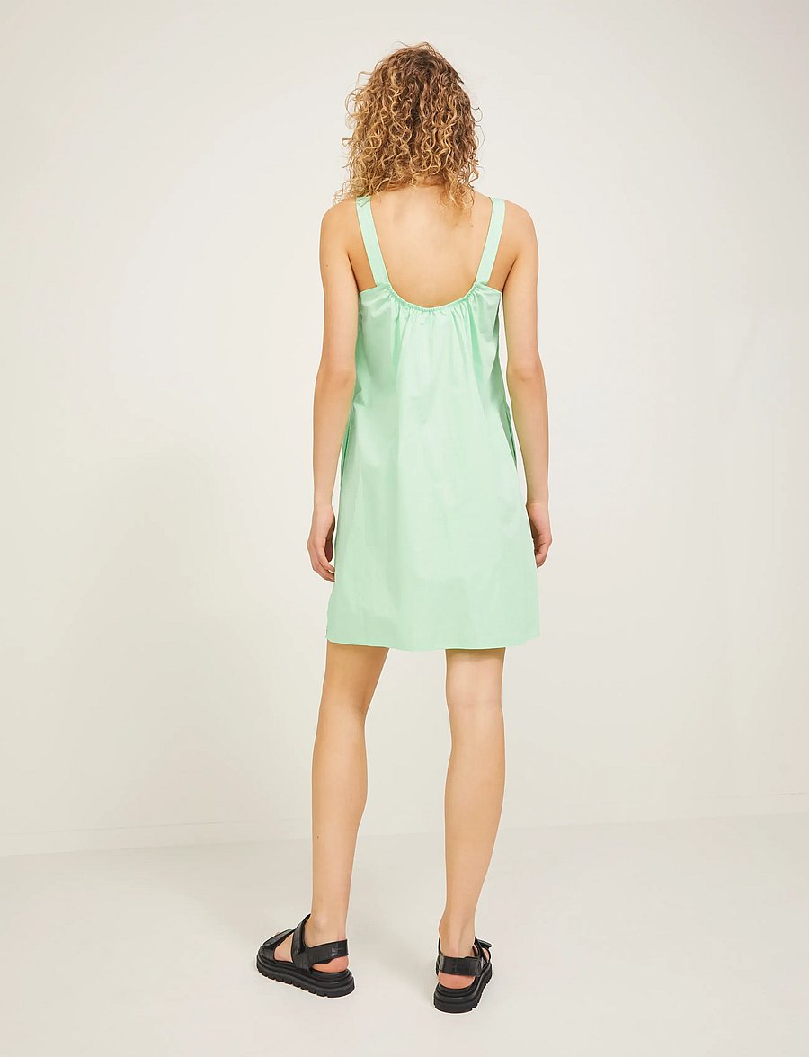 JJXX - JXNIKITA POPLIN DRESS SN - sommerkjoler - green ash - 3