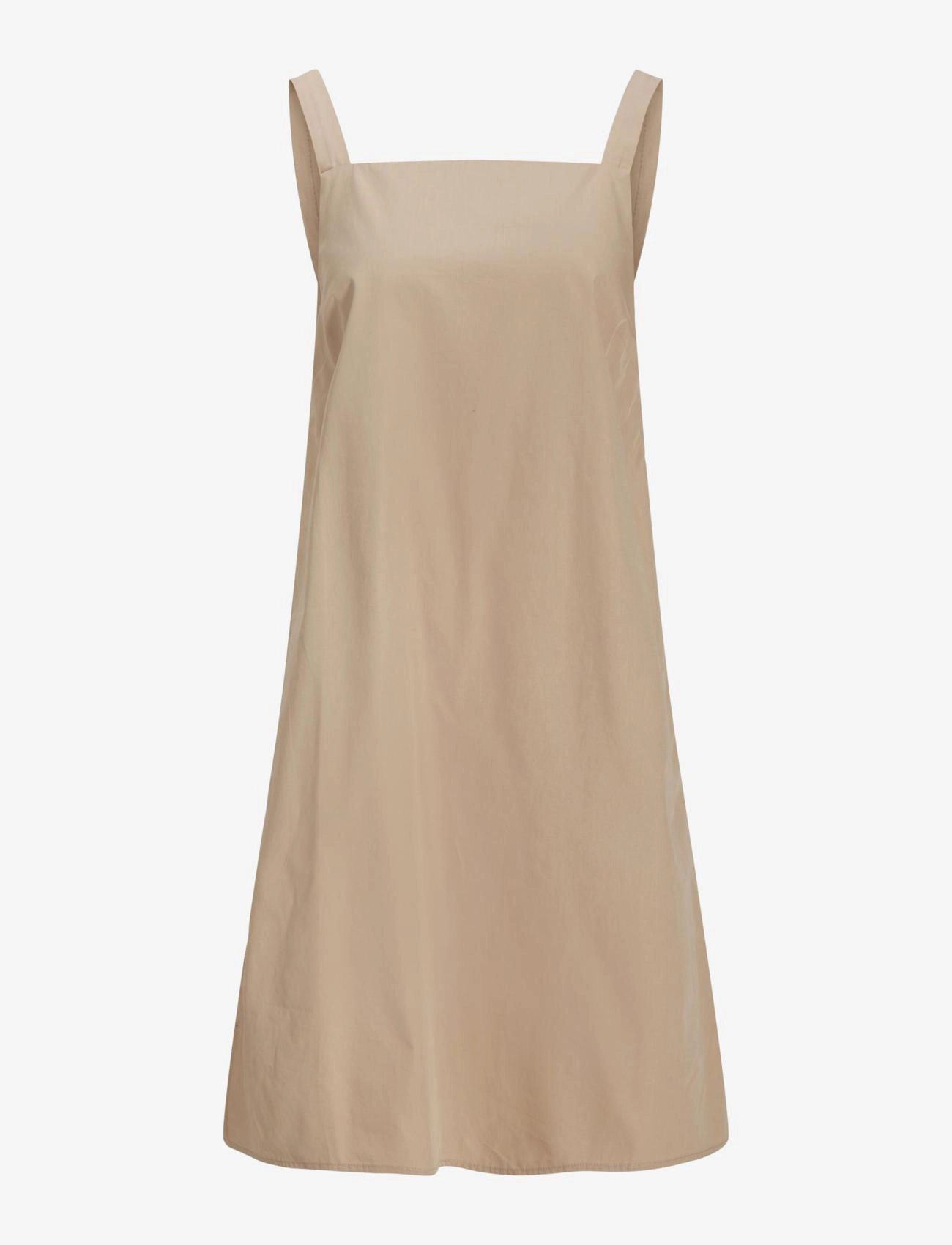 JJXX JXNIKITA POPLIN DRESS SN - Kjoler - TWILL / beige