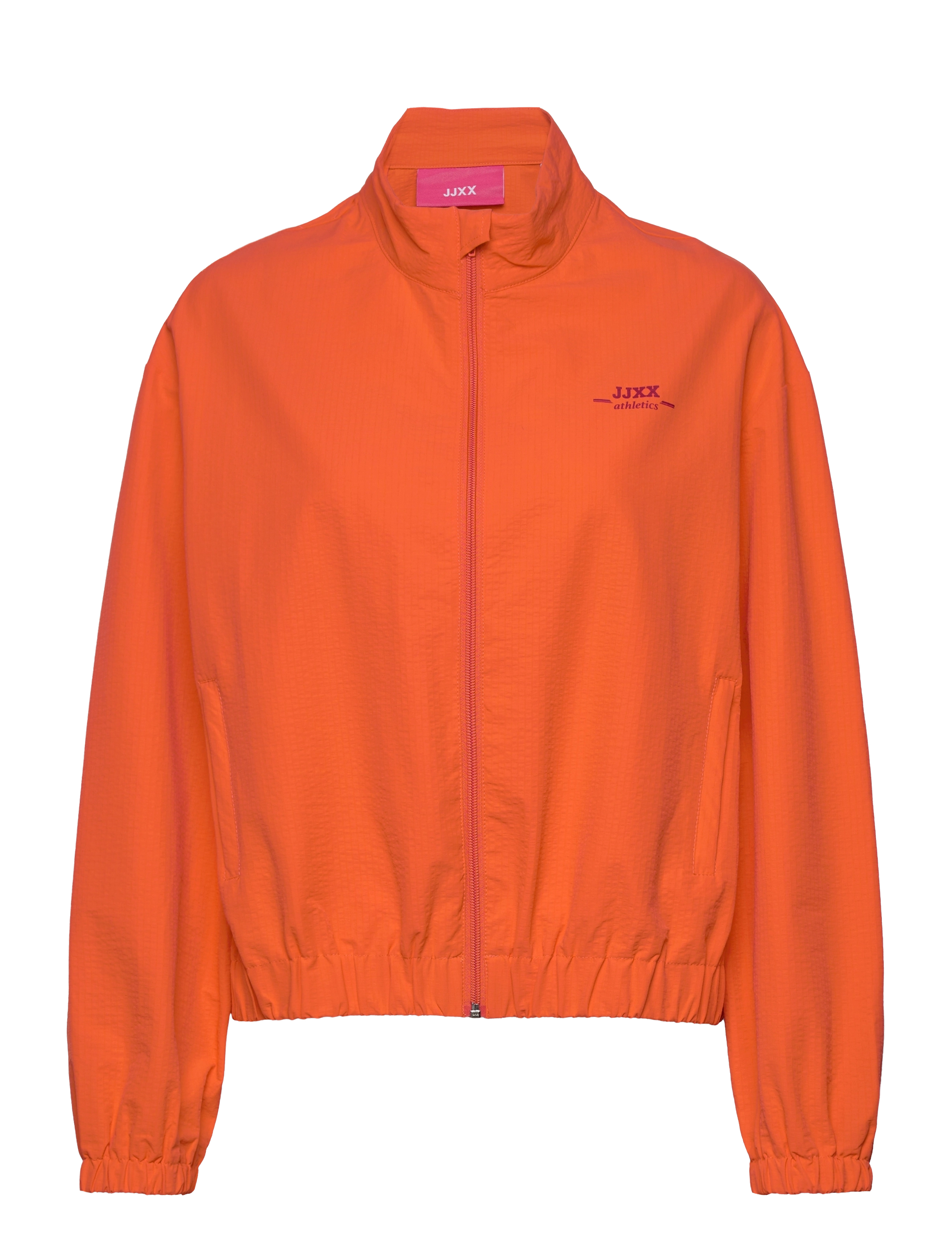 JJXX JXHAILEY ATHL JACKET NOOS - Kleding - RED ORANGE / orange