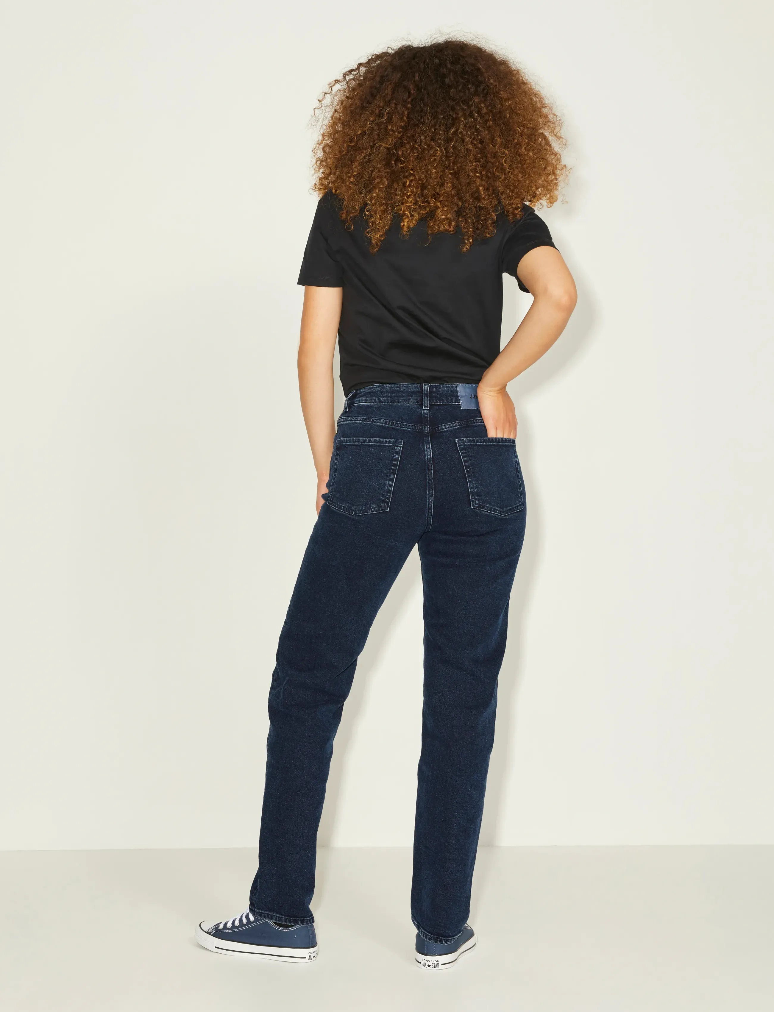 JJXX - JXSEOUL STRAIGHT MW CC3005 - straight jeans - blue denim - 3