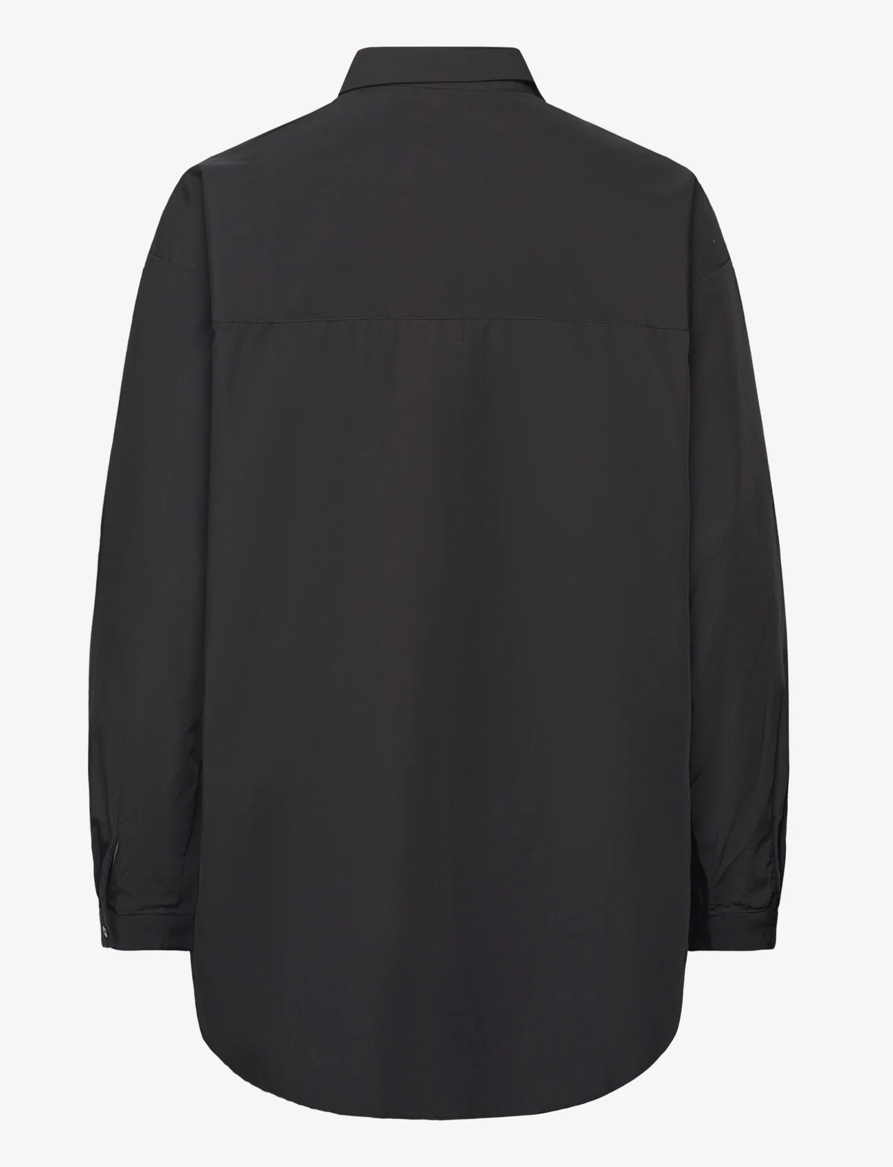 JJXX - JXMISSION LS OVERSIZE SHIRT NOOS - long-sleeved shirts - black - 1