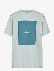 JJXX - JXAMBER RLX SS EVERY SQUARE TEE JRS NOOS - mažiausios kainos - baby blue - 0