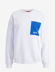 JXAVERY LS RELAXED SWEAT - BRIGHT WHITE