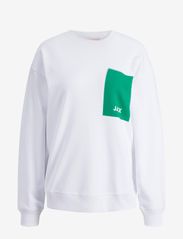 JJXX - JXAVERY LS RELAXED SWEAT - sporta džemperi - bright white - 0