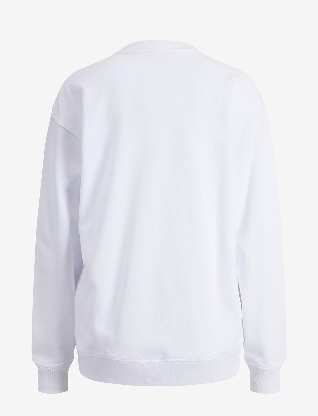 JJXX - JXAVERY LS RELAXED SWEAT - džemperiai su gobtuvu - bright white - 1