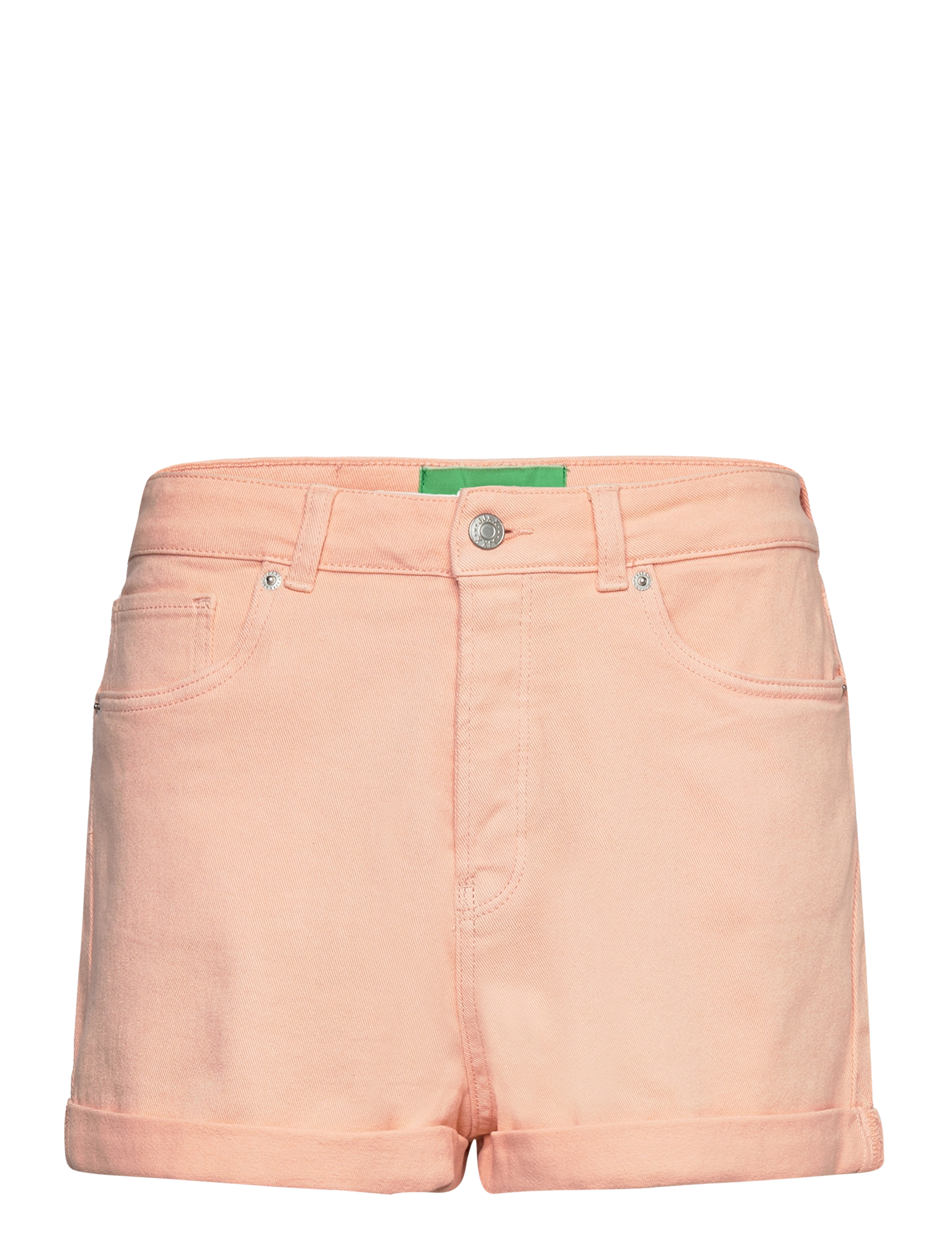 JJXX JXHAZEL MINI SHORTS HW RA COLOR LN - Jeansshorts - TROPICAL PEACH / pink/rose
