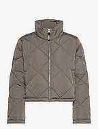 JXPOWER SHORT QUILTED JACKET SN - MULCH