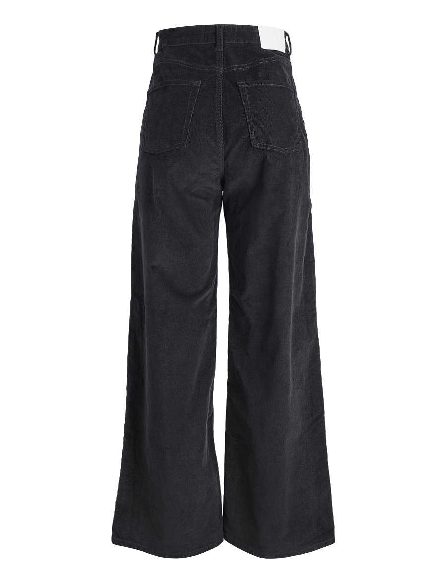 JJXX - JXZOE GELLY WIDE HW PANTS PNT SN - vida jeans - black - 2