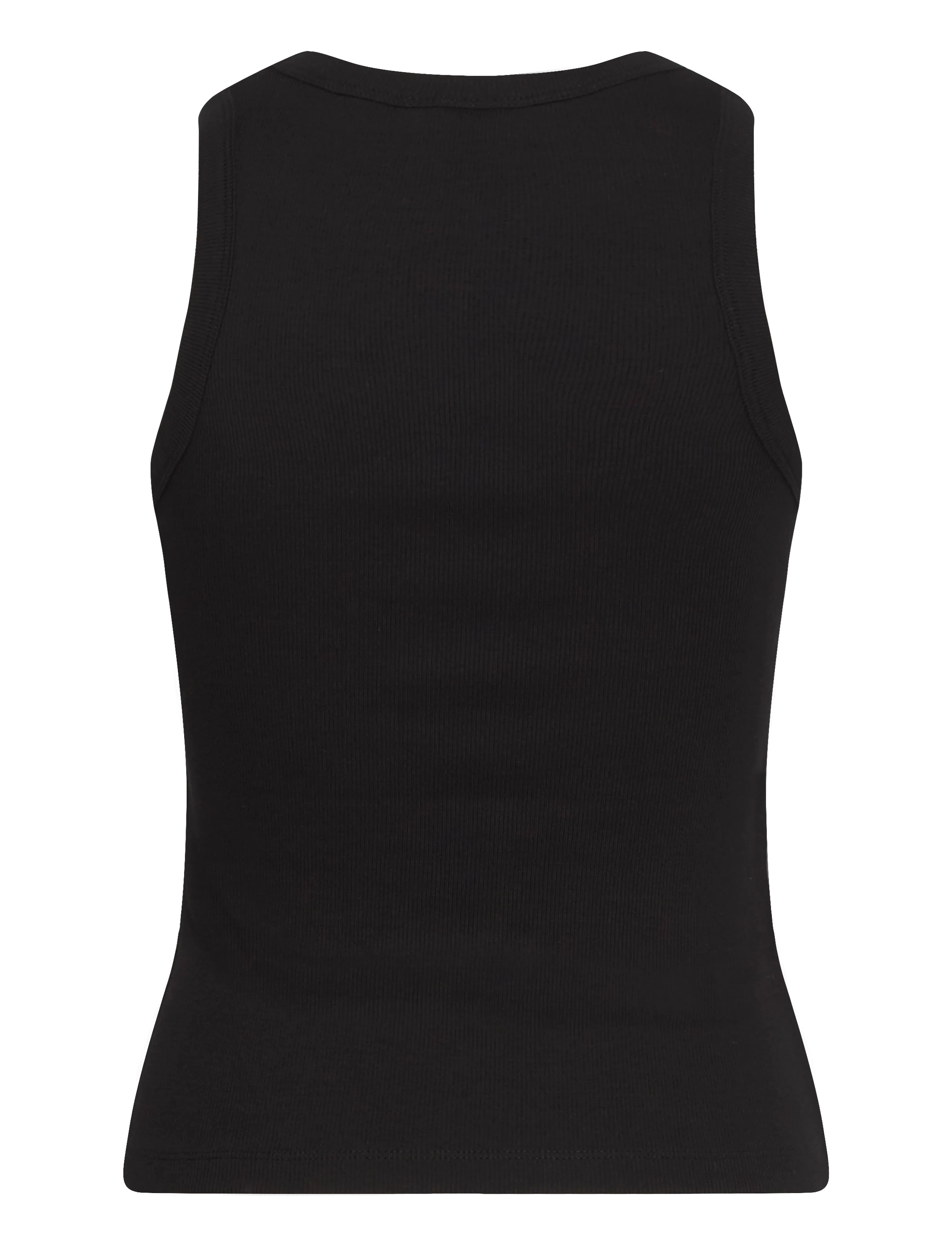 JJXX - JXFOREST STR SL RIB TOP JRS NOOS - laveste priser - black - 2