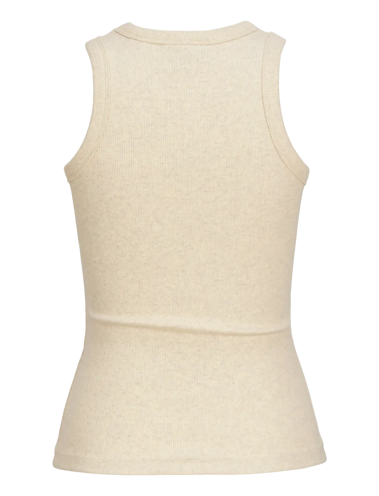 JJXX - JXFOREST STR SL RIB TOP JRS NOOS - laveste priser - oatmeal - 2