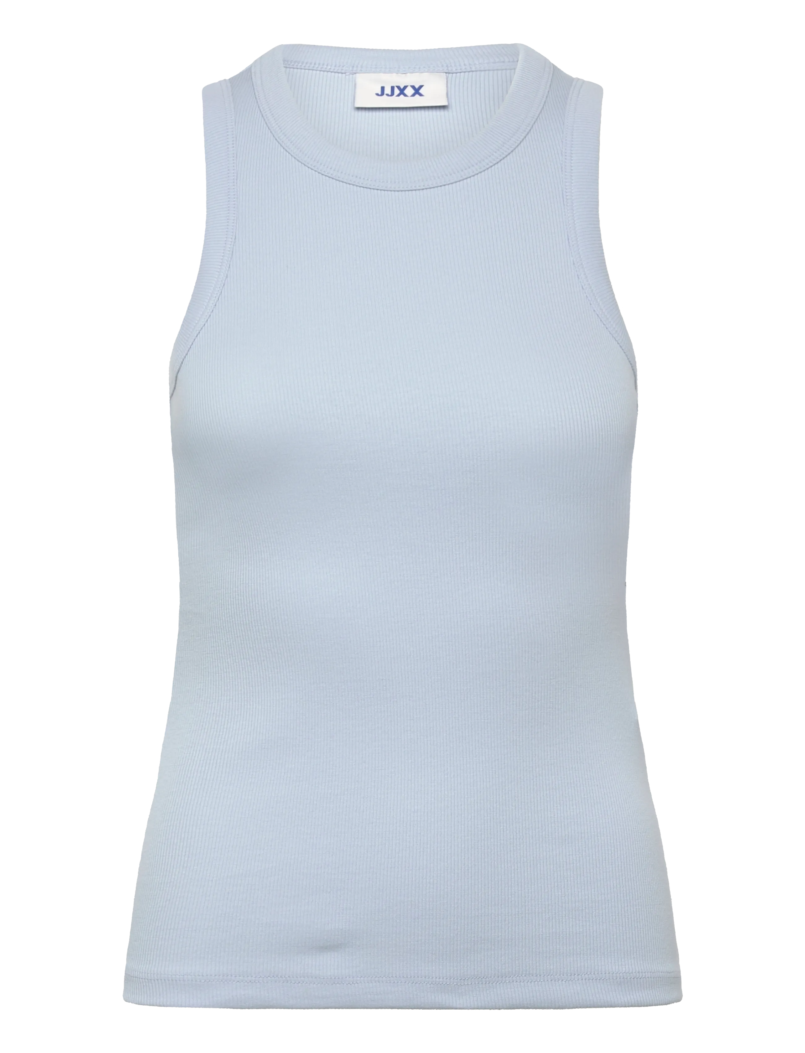 JJXX JXFOREST STR SL RIB TOP JRS NOOS - Tøj - SKYWAY / blue