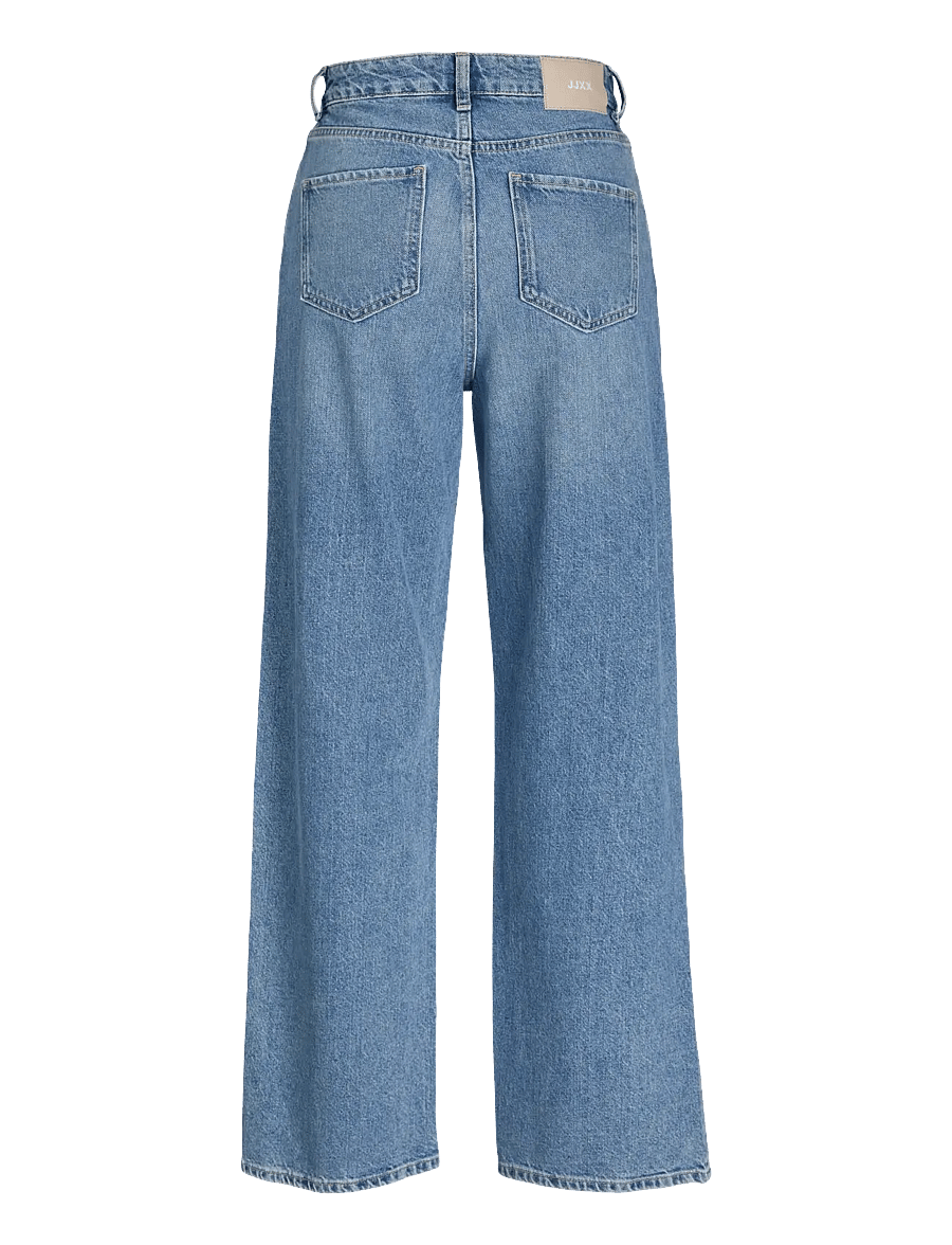 JJXX - JXTOKYO WIDE HW R6009 DNM NOOS - pantalons larges - light blue denim - 2
