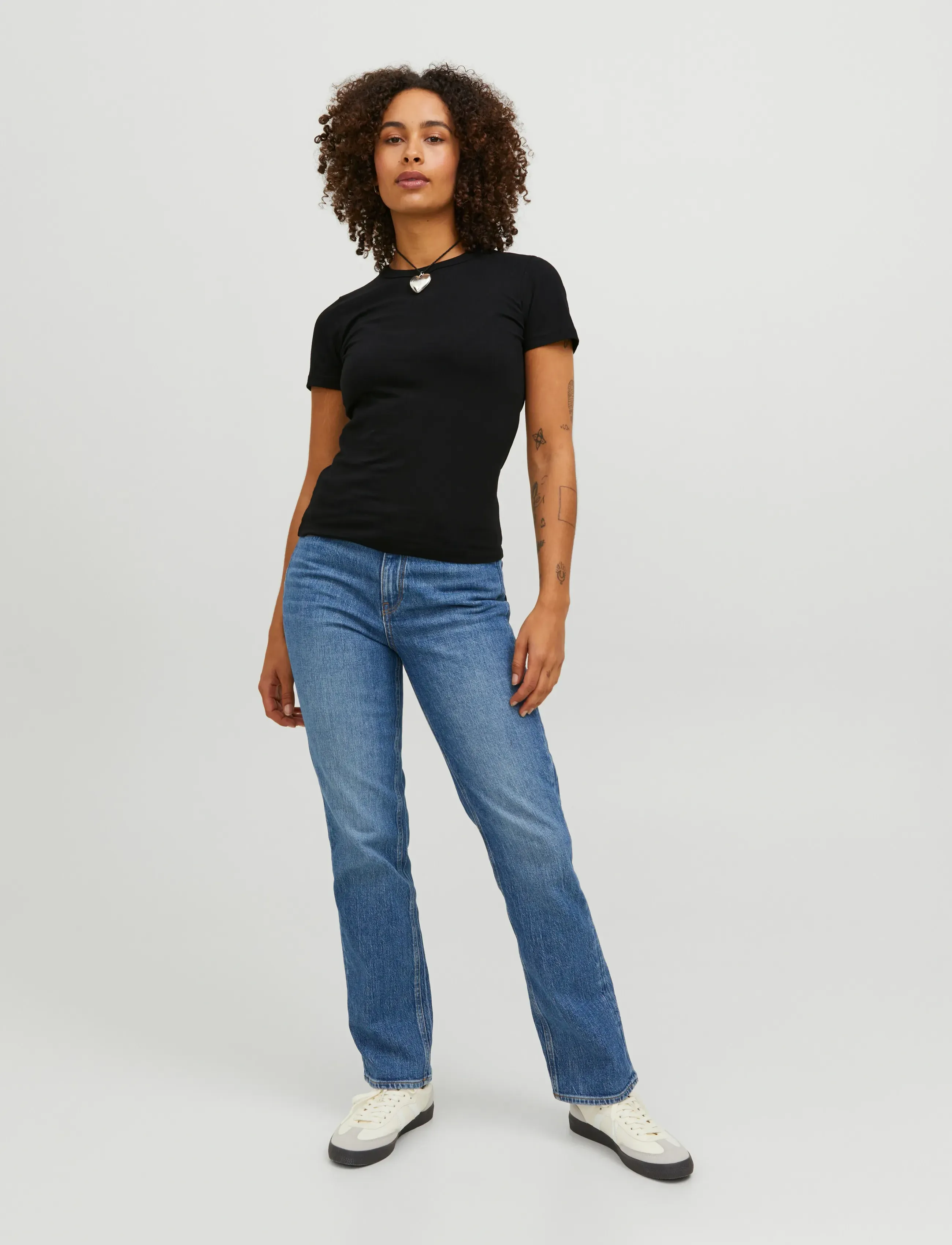 JJXX - JXGIGI STR SS TEE JRS NOOS - t-shirts - black - 4