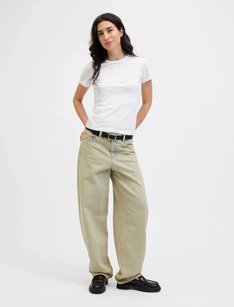 JJXX - JXGIGI STR SS TEE JRS NOOS - t-shirts - bright white - 4