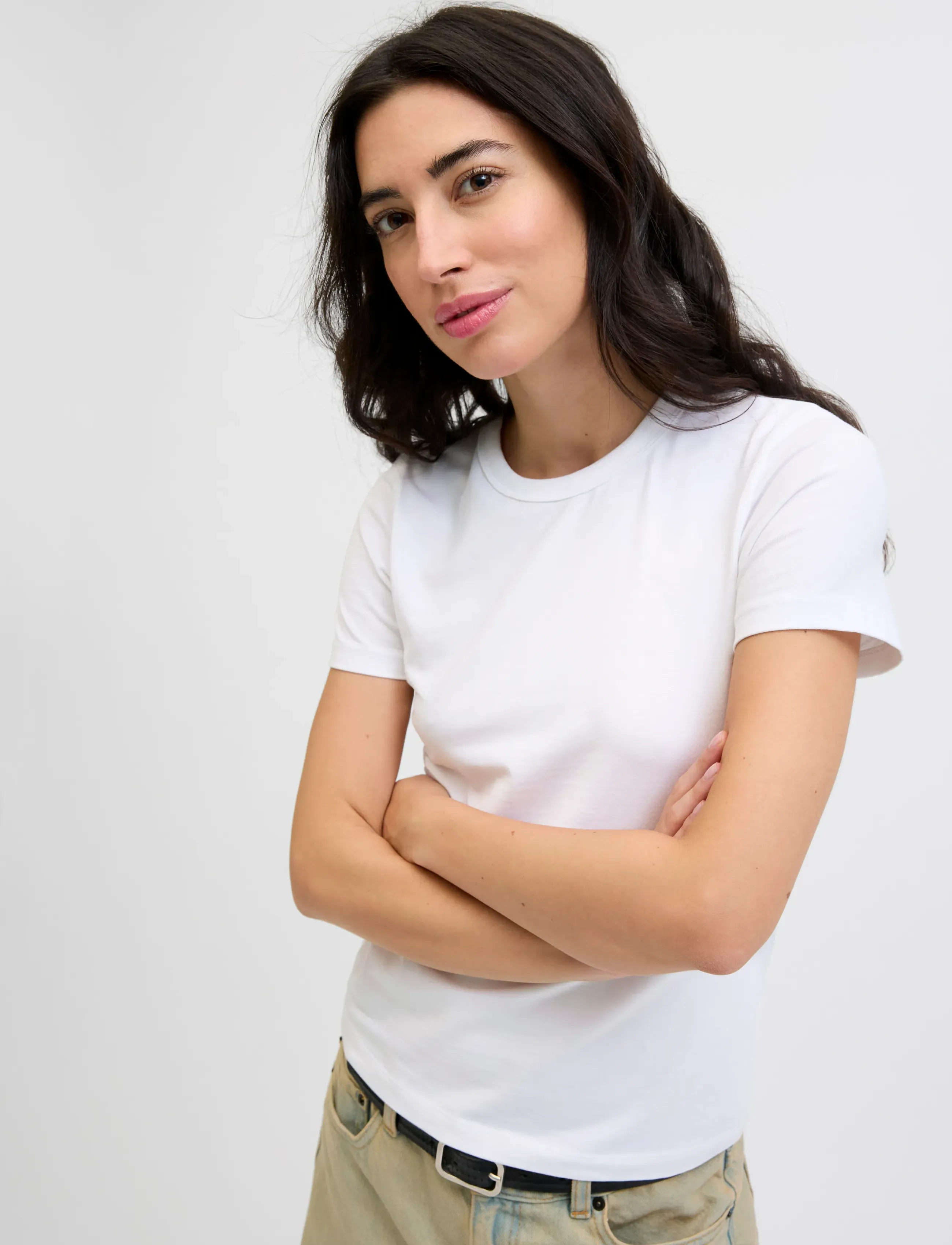 JJXX - JXGIGI STR SS TEE JRS NOOS - t-shirts - bright white - 5