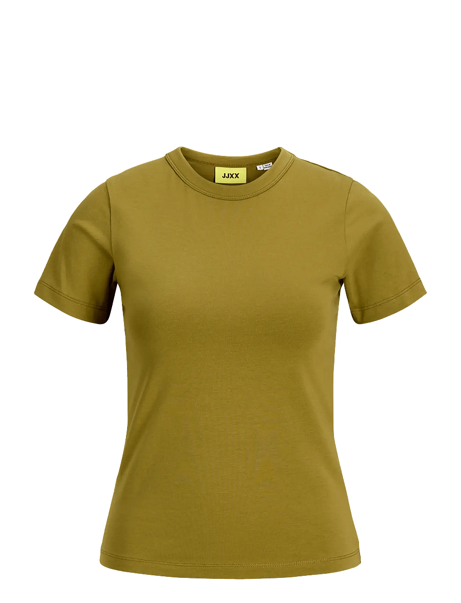 JJXX - JXGIGI STR SS TEE JRS NOOS - t-shirts - green moss - 1