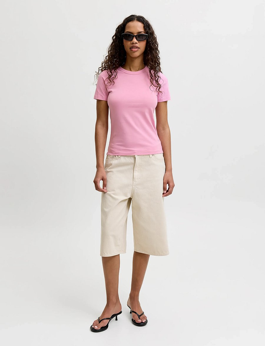 JJXX - JXGIGI STR SS TEE JRS NOOS - t-shirts - orchid smoke - 4