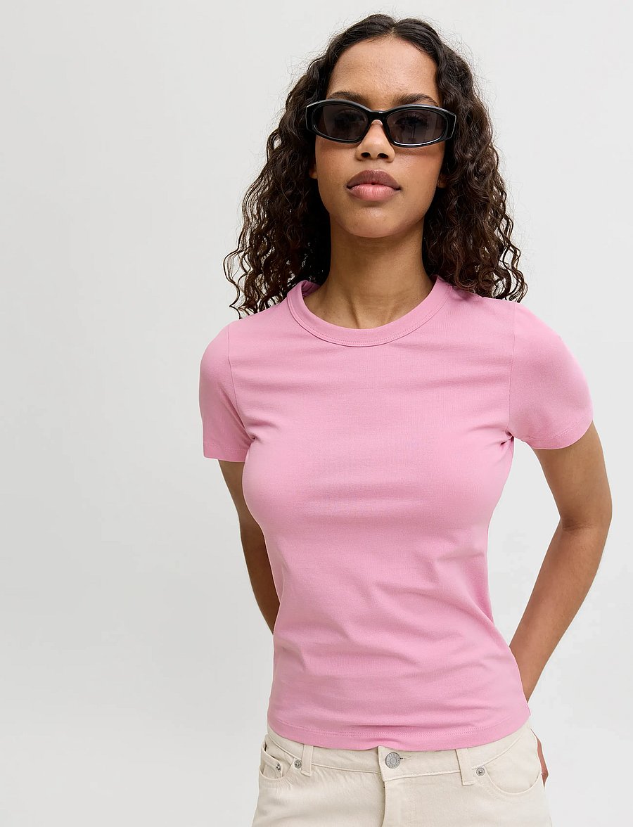 JJXX - JXGIGI STR SS TEE JRS NOOS - t-shirts - orchid smoke - 5