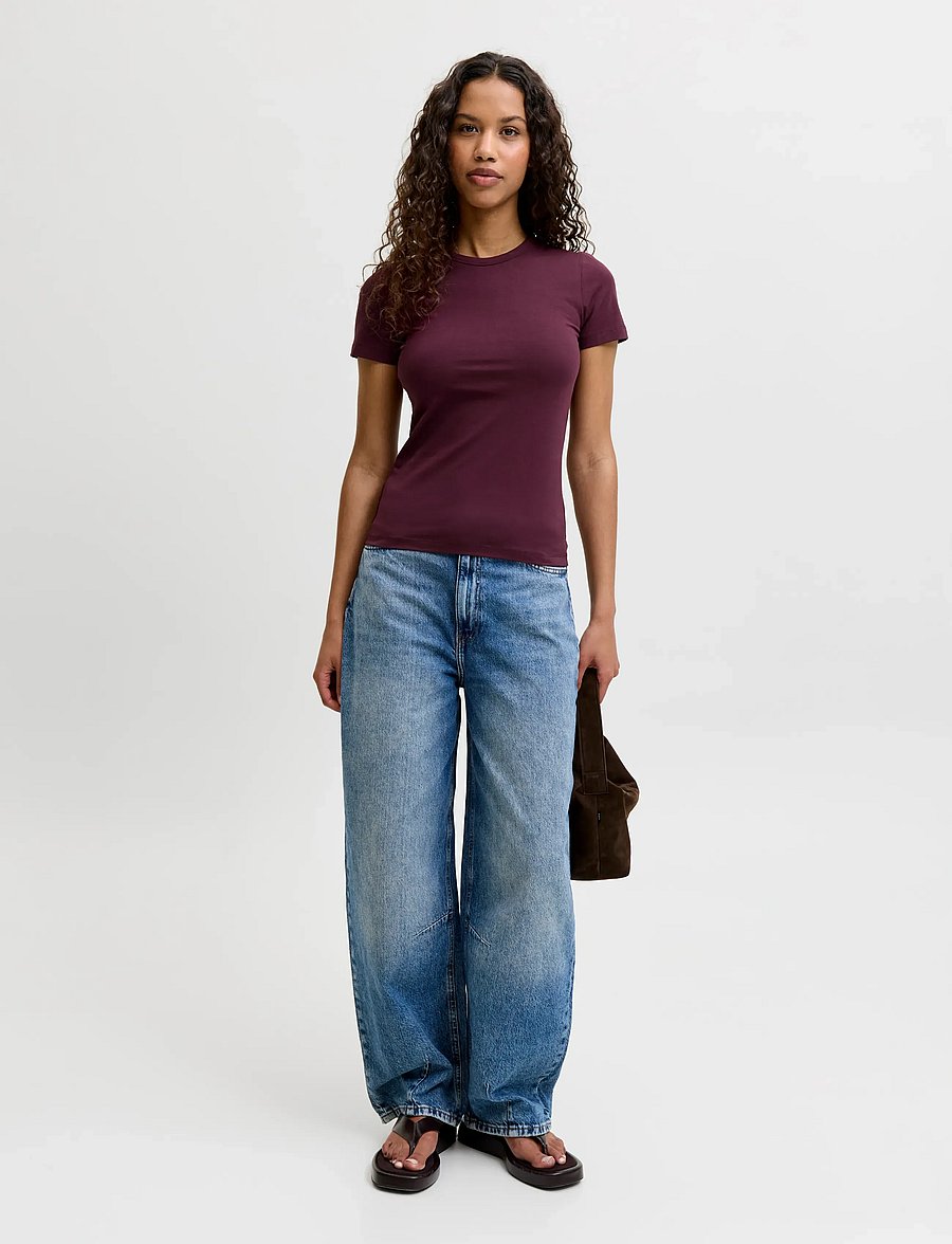 JJXX - JXGIGI STR SS TEE JRS NOOS - t-shirts - winetasting - 4