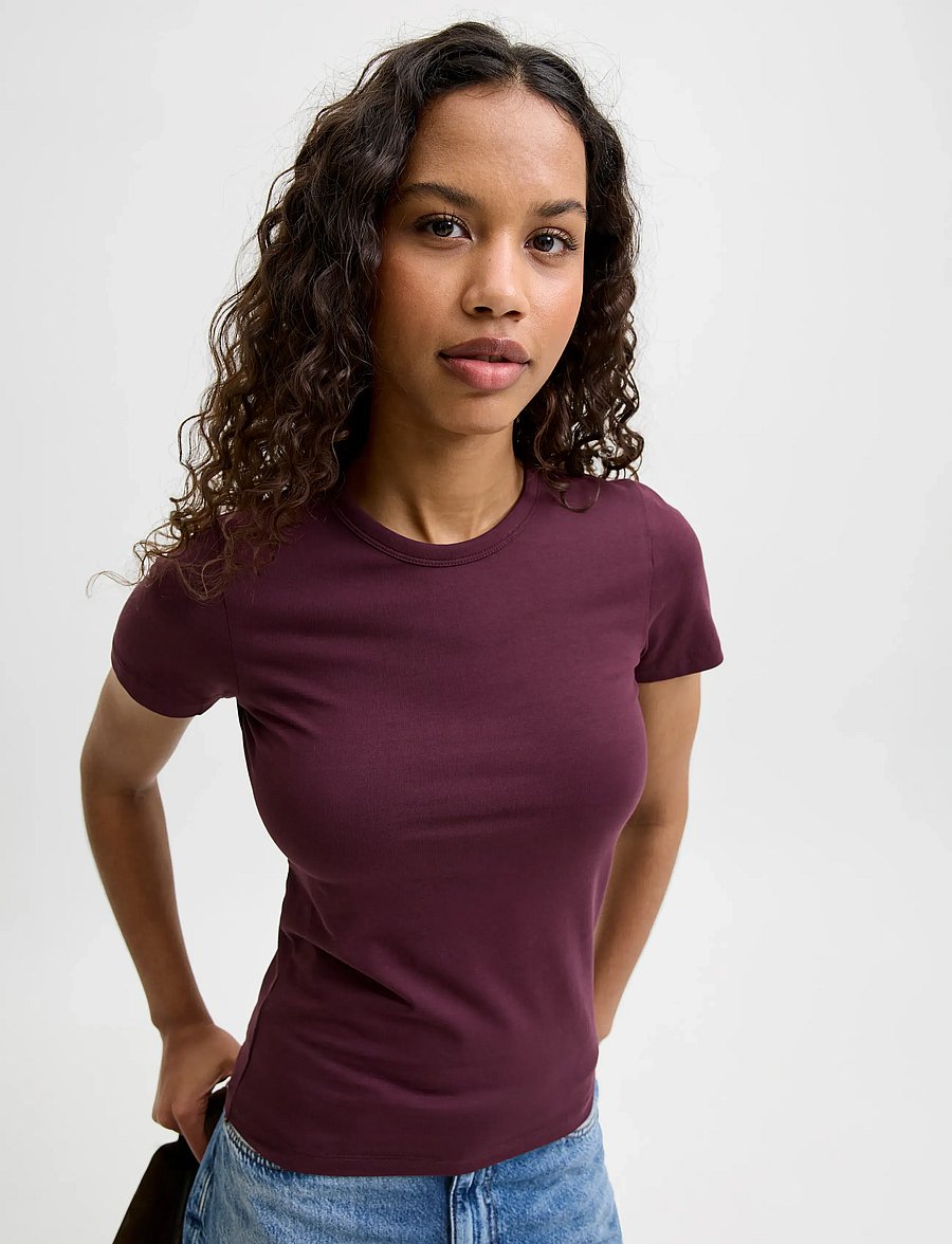 JJXX - JXGIGI STR SS TEE JRS NOOS - t-shirts - winetasting - 5