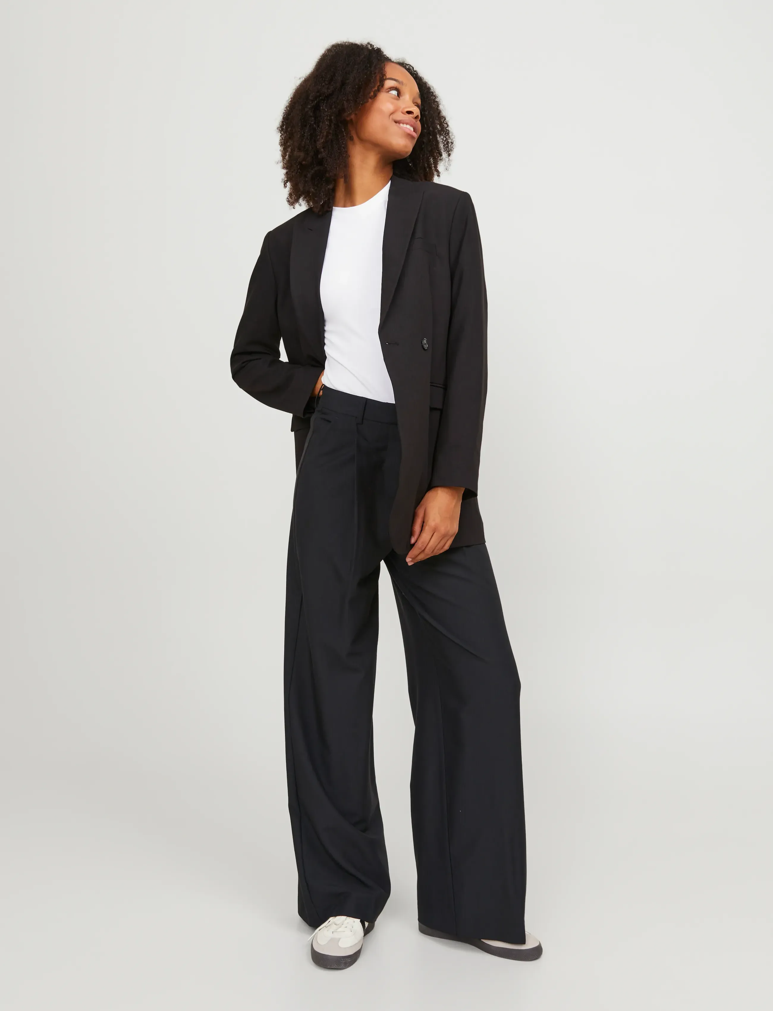 JJXX Jxaya Ellis Wide Hw Pants Tlr Noos kostymbyxor dam – bild 3