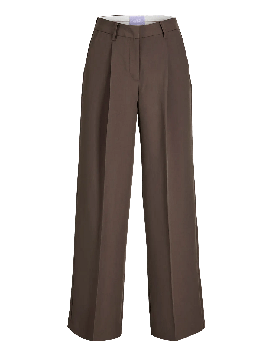 JJXX - JXAYA ELLIS WIDE HW PANTS TLR NOOS - bukser med brede ben - bracken - 1