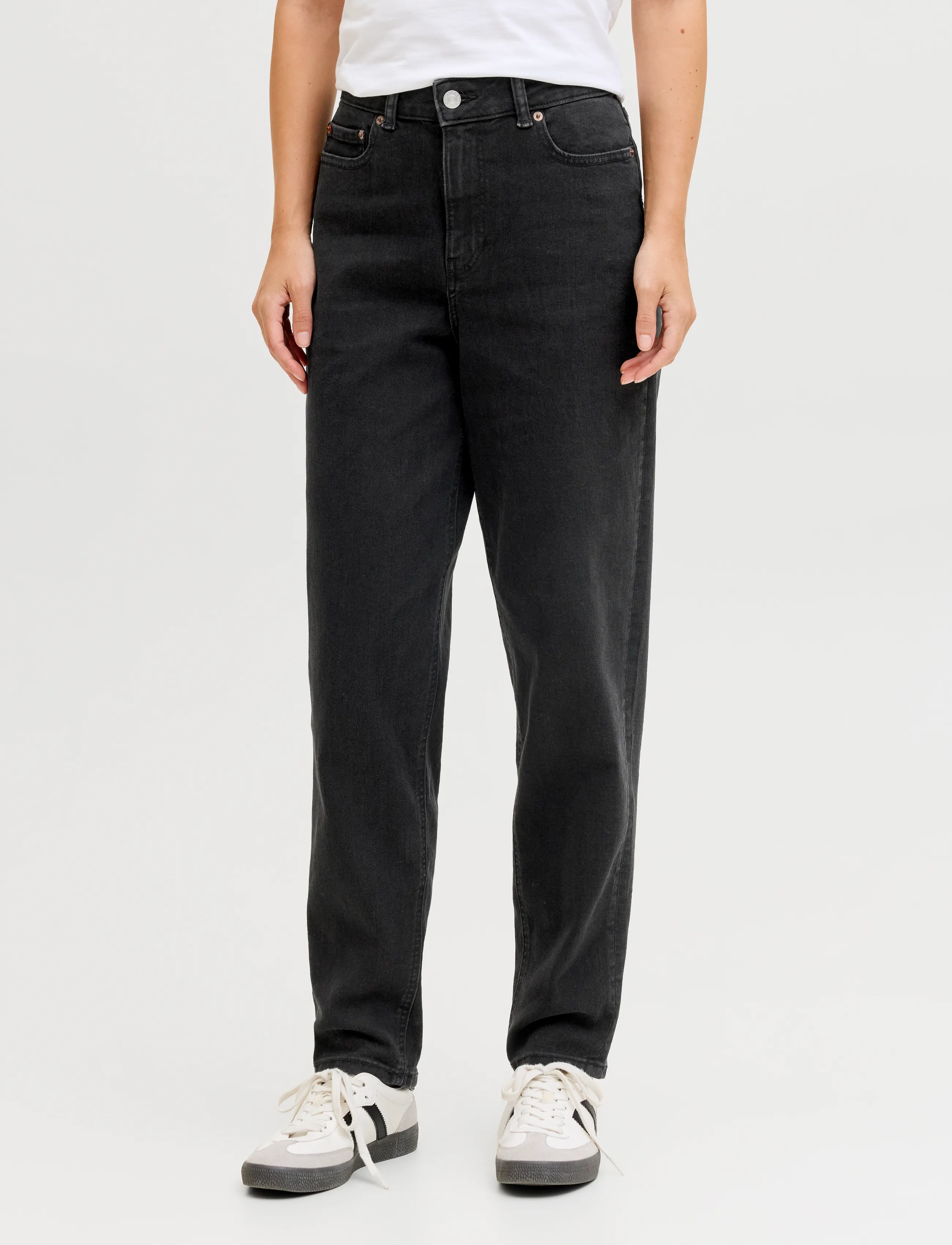 JJXX JXLISBON MOM HW C4143 JEANS DNM NOOS - Kleidung - BLACK DENIM / black
