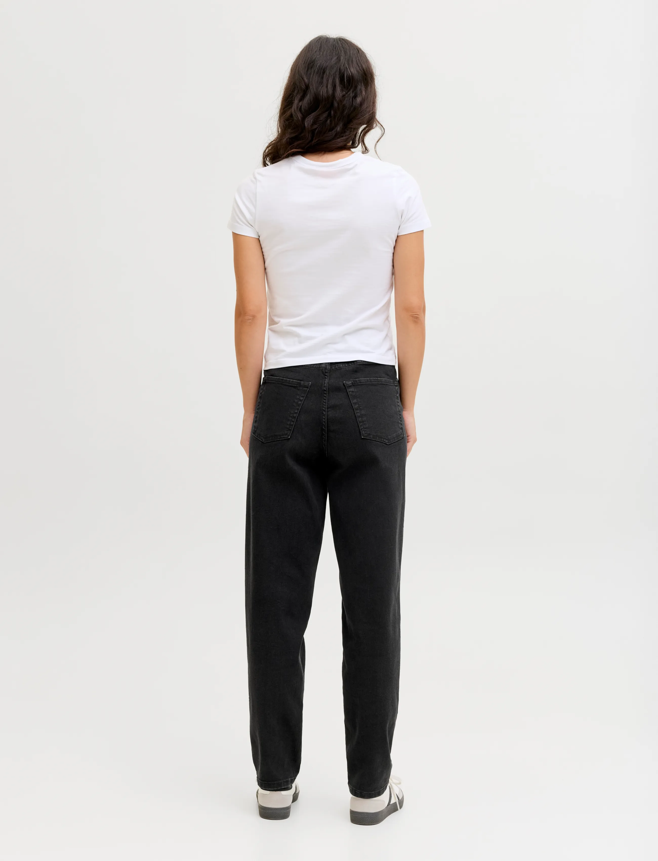 JJXX - JXLISBON MOM HW C4143 JEANS DNM NOOS - schmal zulaufende jeans - black denim - 3