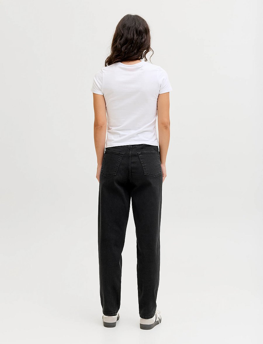 JJXX - JXLISBON MOM HW C4143 JEANS DNM NOOS - schmal zulaufende jeans - black denim - 3